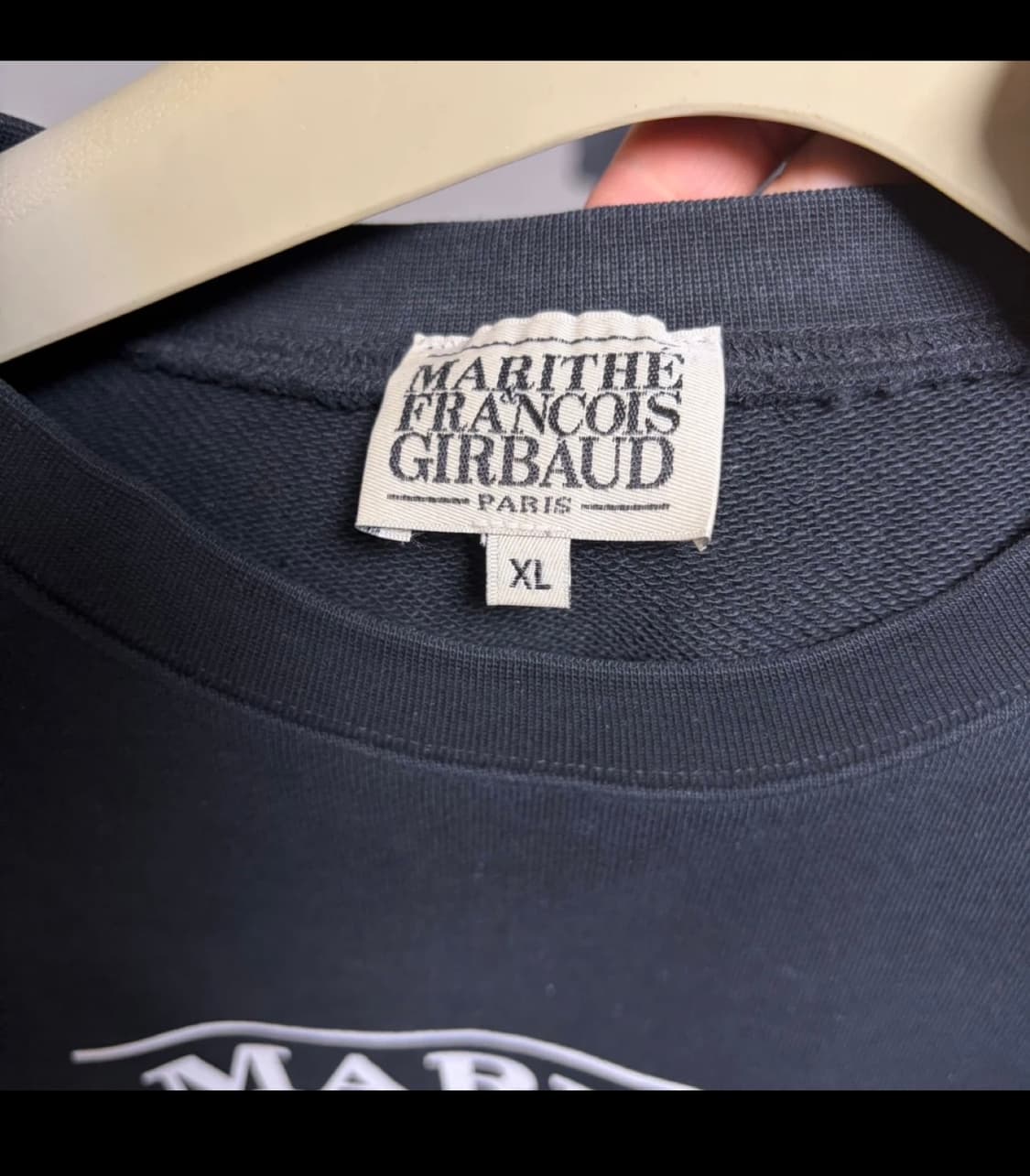 마리떼프랑소와저버블랙 맨투맨 XL 상품이미지2