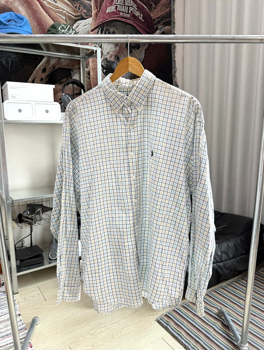 xxl 폴로 블레이크 체크 셔츠 상품이미지1