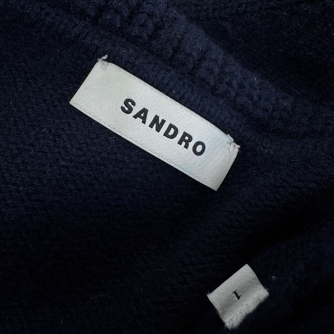 산드로 23 세일러 카라 홀스빗 니트 스웨터 상품이미지4