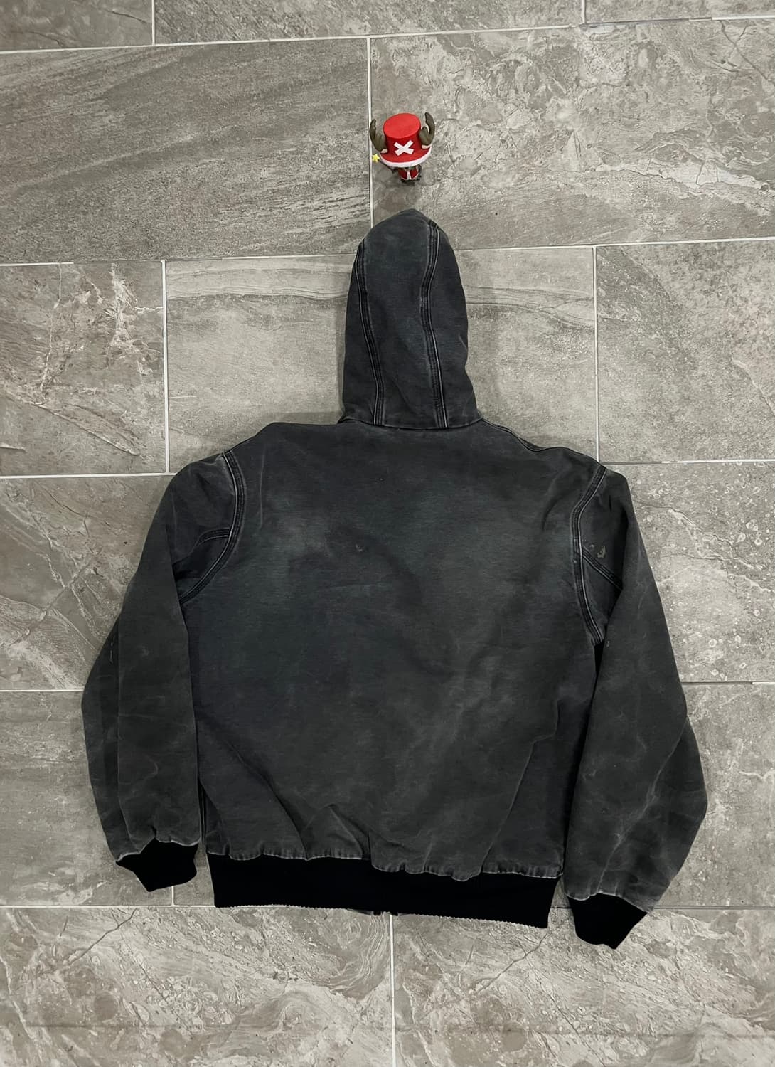 (M) 칼하트 덕 액티브 후드자켓 J130 BLK 블랙 상품이미지2