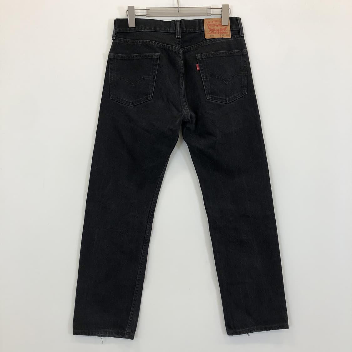 리바이스 505 스트레이트 블랙 데님진 29 인치 상품이미지2