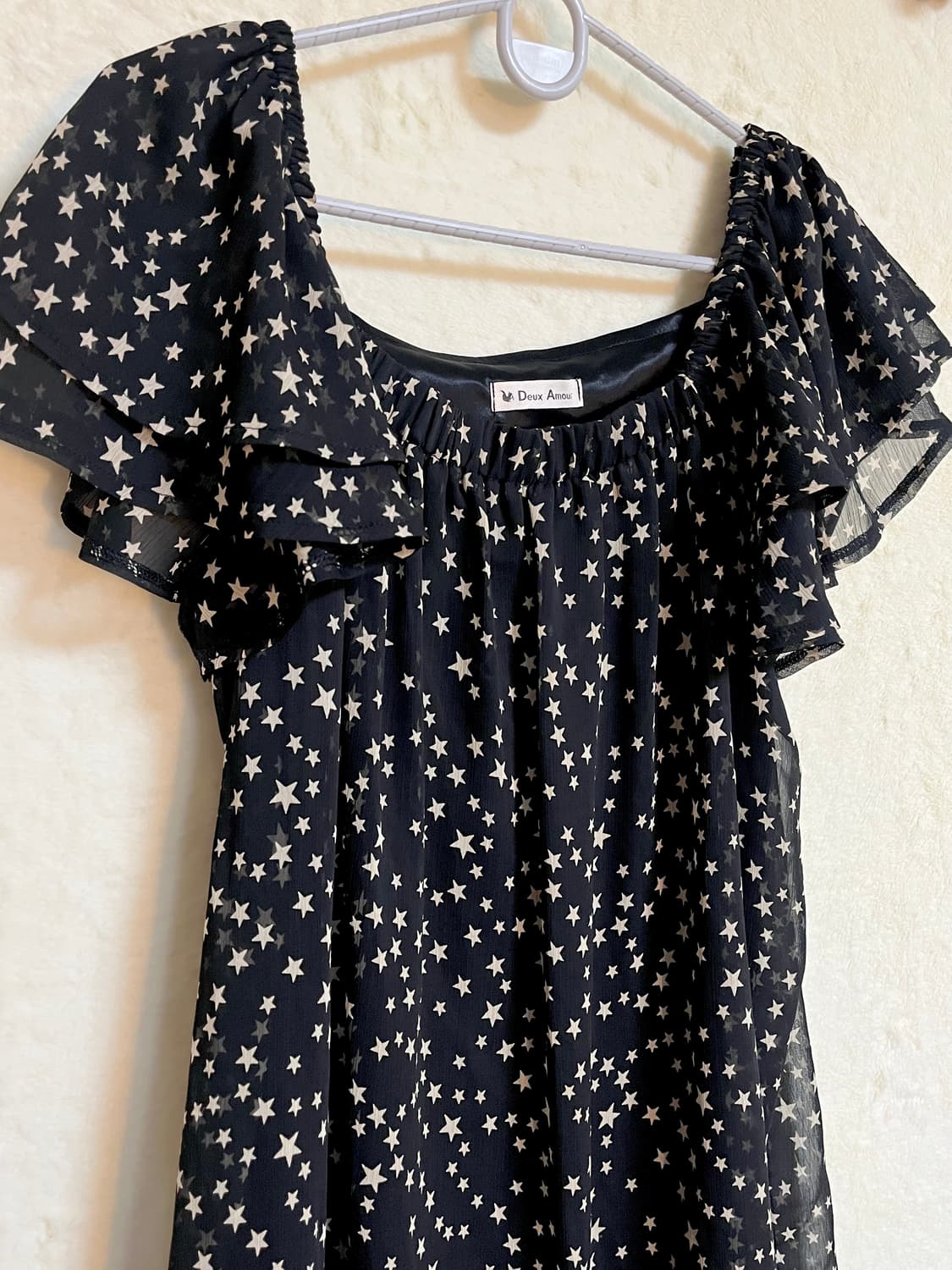 빈티지 별 쉬폰 원피스 상품이미지2