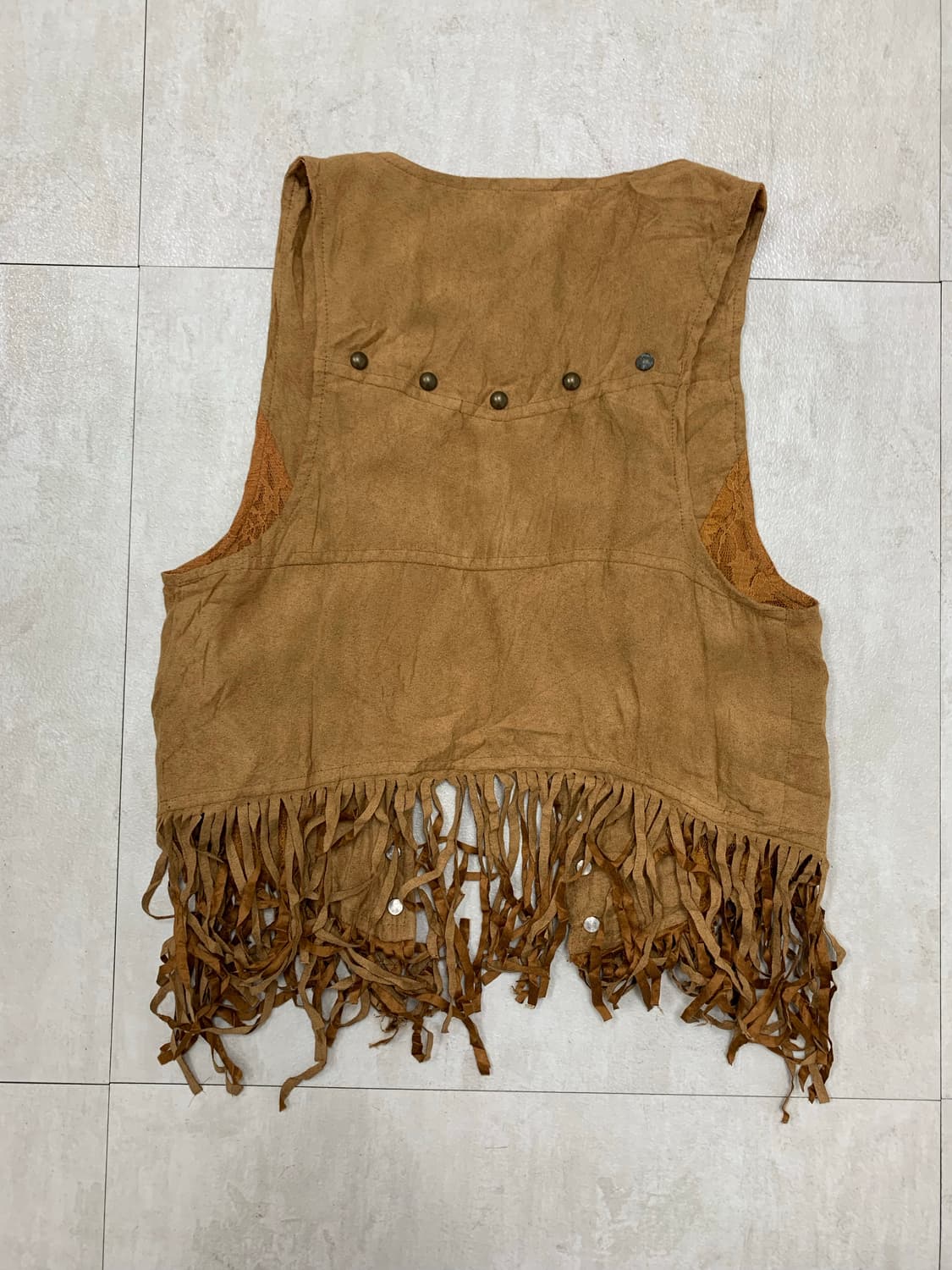 웨스턴 큐빅 디테일 베스트 #505 상품이미지5