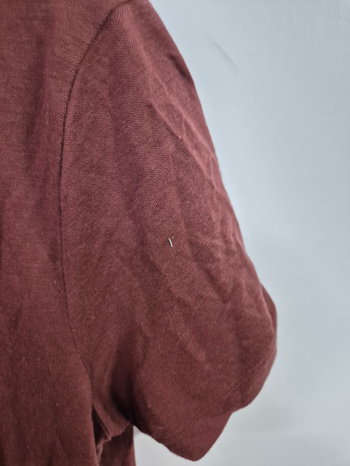 조르지오 아르마니 반팔 셔츠 버건디 (58) 상품이미지5