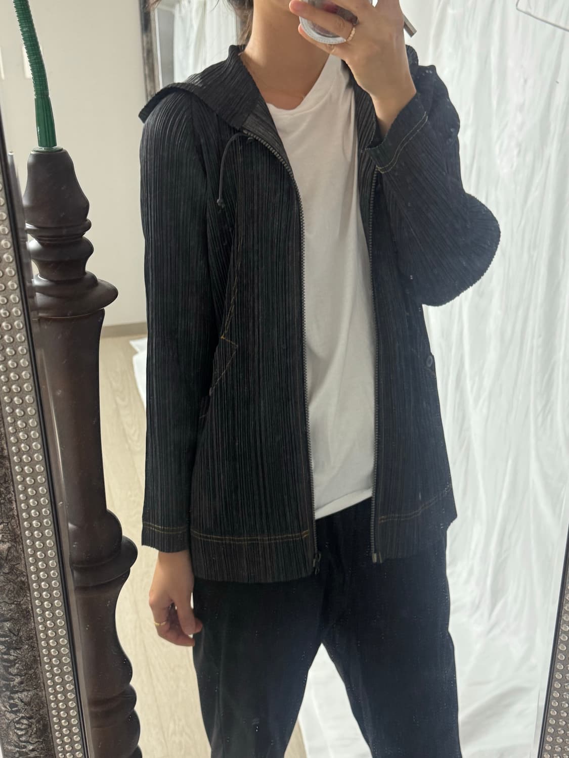 Issey Miyake Pleats Pleas hoodie jacket 상품이미지6