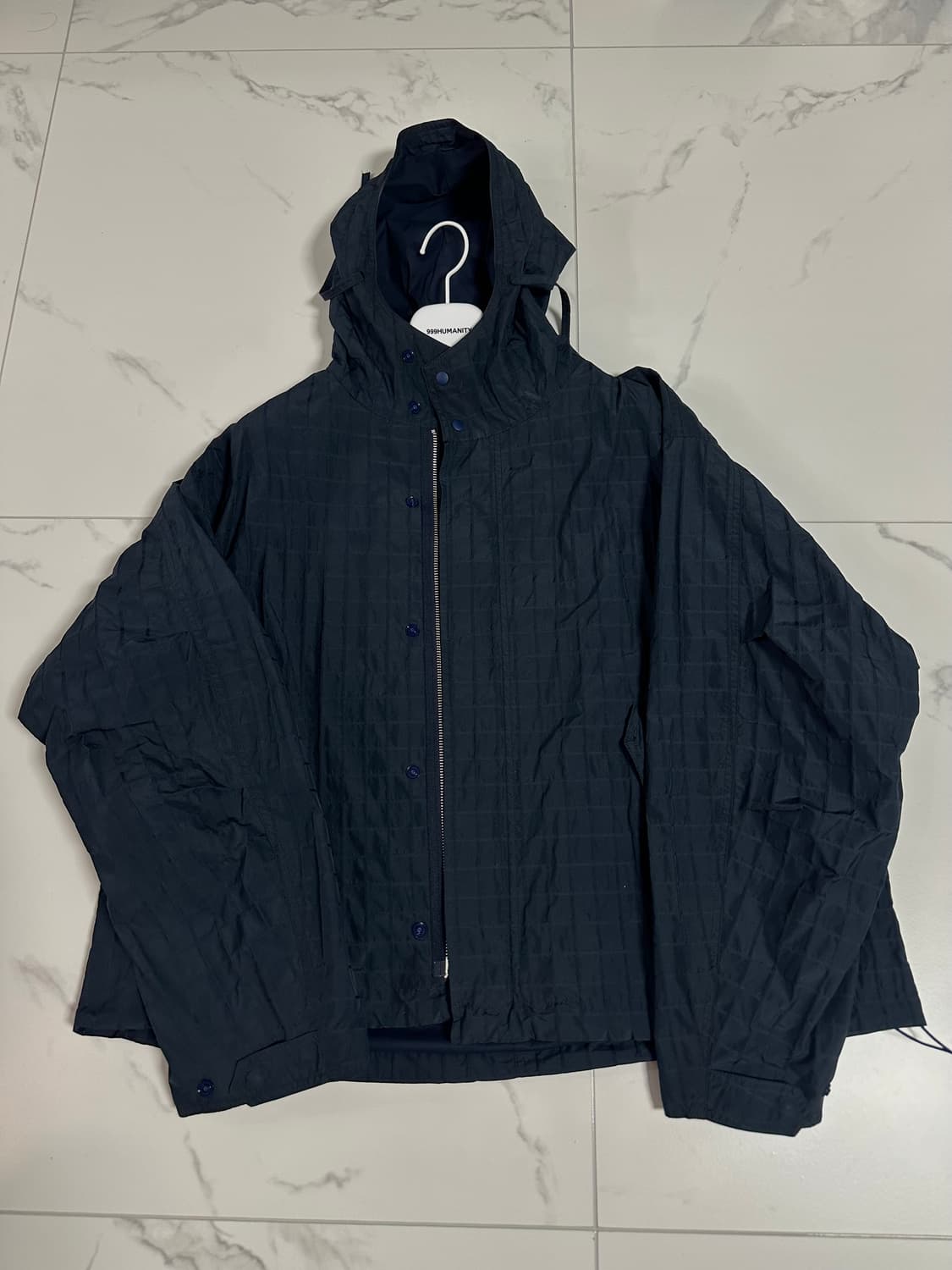 999휴머니티 CHECK MID FISHTAIL JACKET 1사이즈 상품이미지4