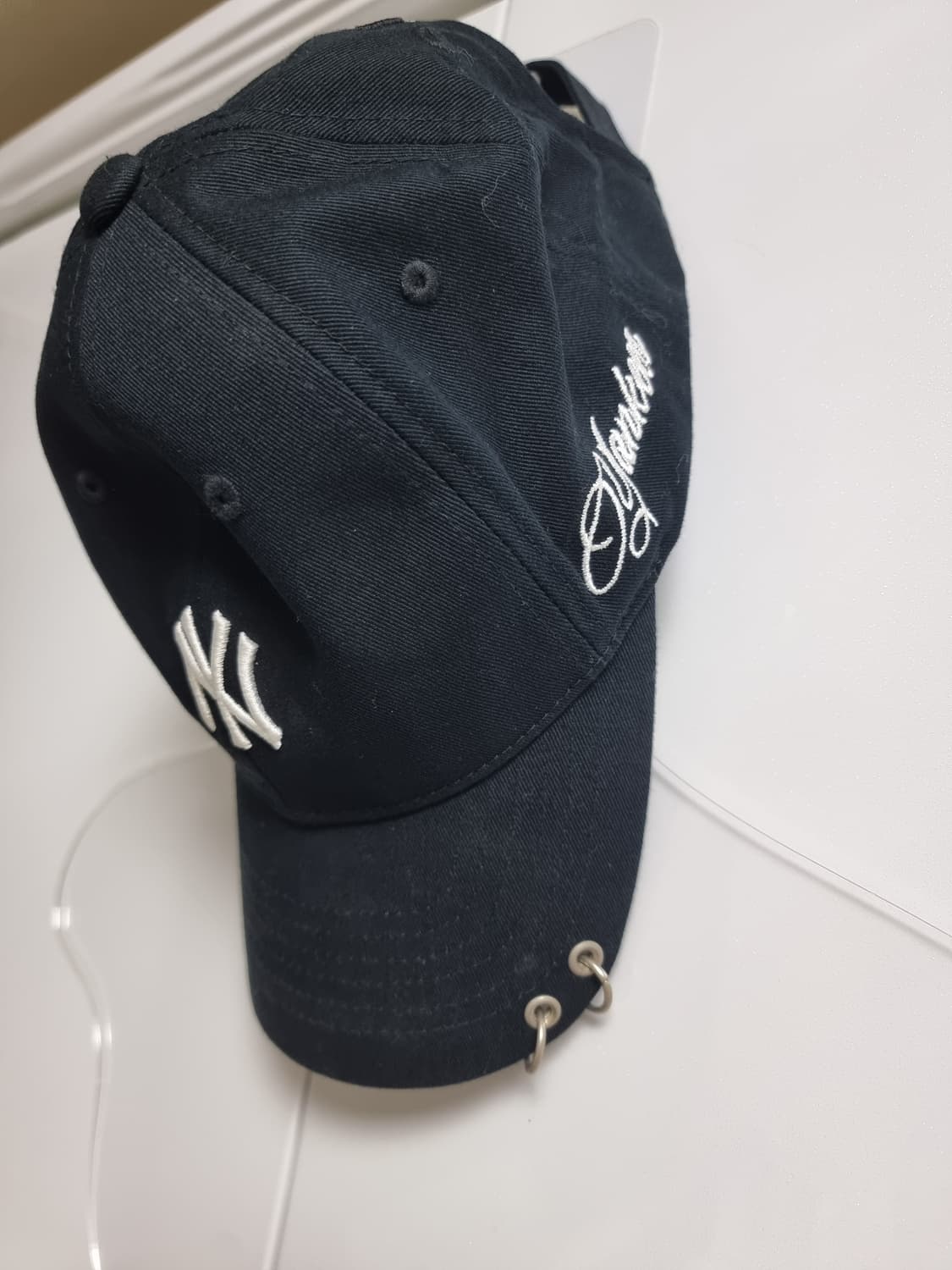 MLB 피어싱 뉴에라 볼캡 모자 야구 블랙 상품이미지1