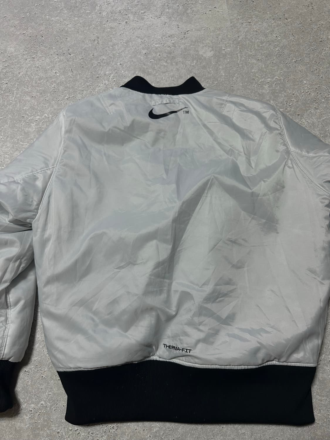 나이키 빅스우시 리버시블 양면 블랙 블루종 자켓 상품이미지6