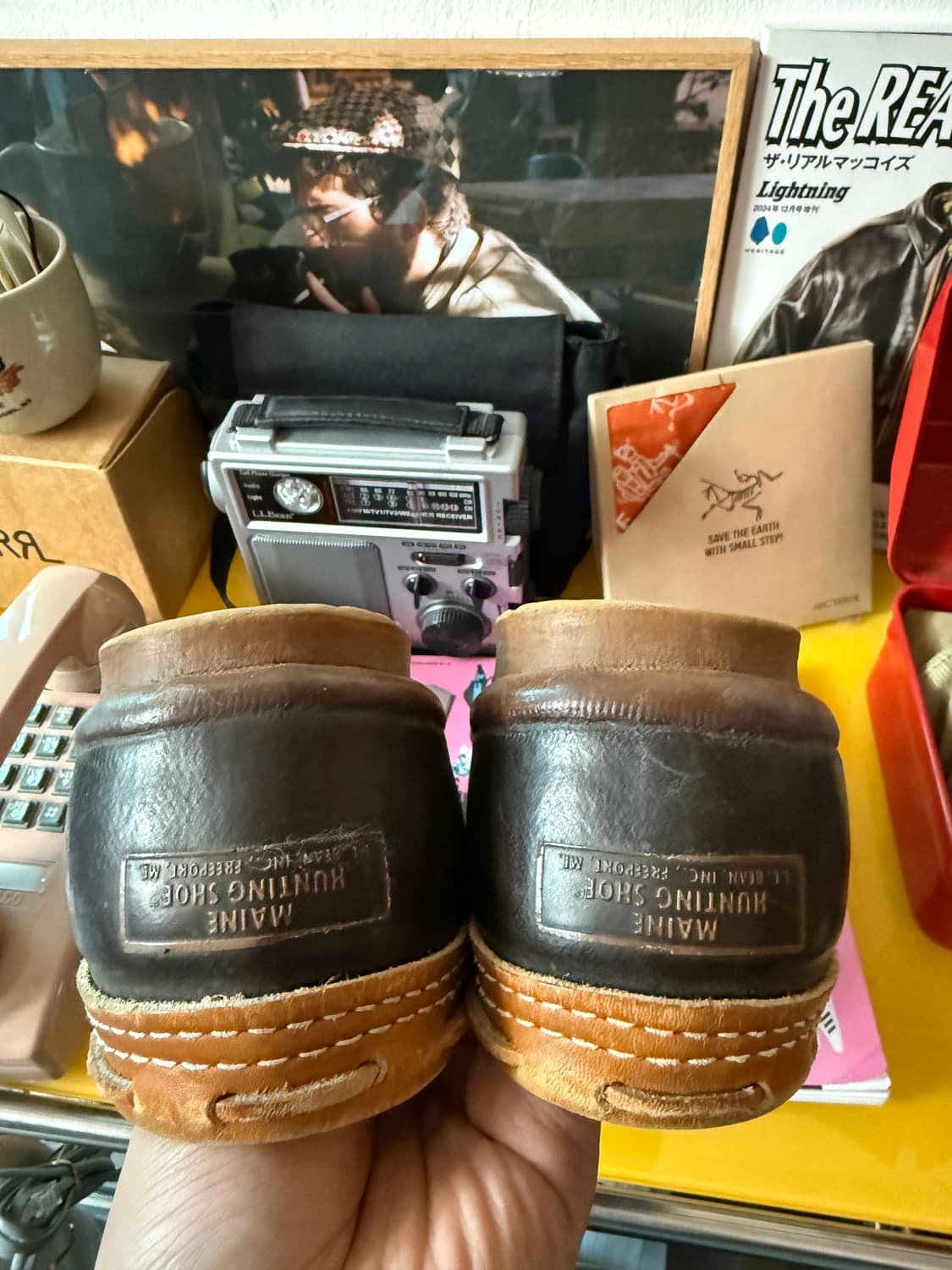 L.L.Bean Maine Hunting Shoe 덕부츠 로우컷 10M 상품이미지7