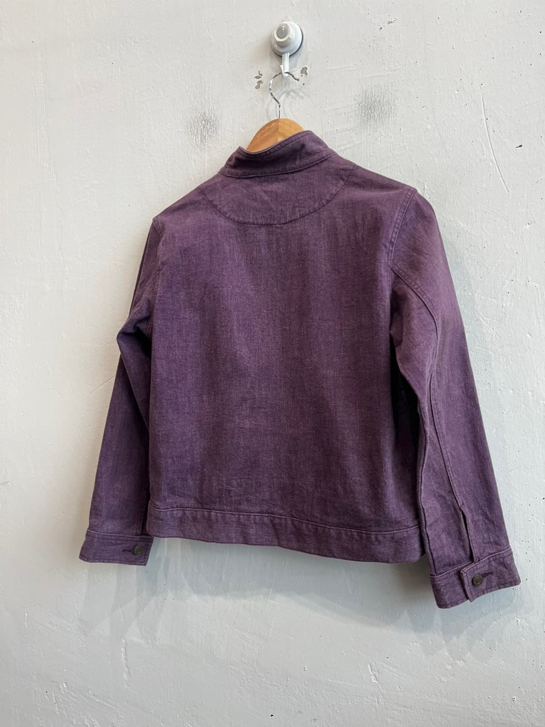 PERSONS 퍼플 데님 집업 자켓 우먼즈 상품이미지4