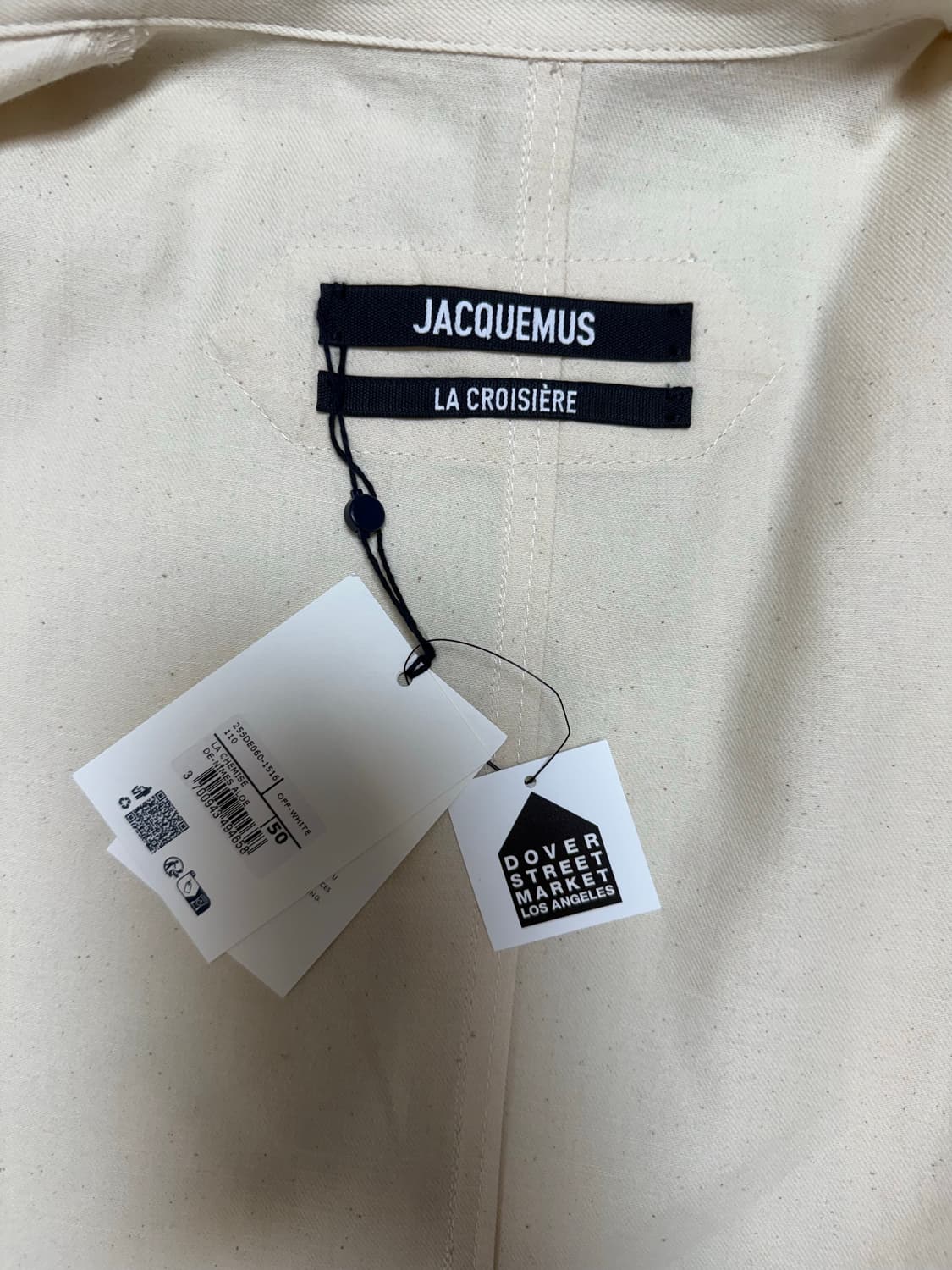 Jacquemus La Chemise De-Nîmes Aloe  상품이미지3