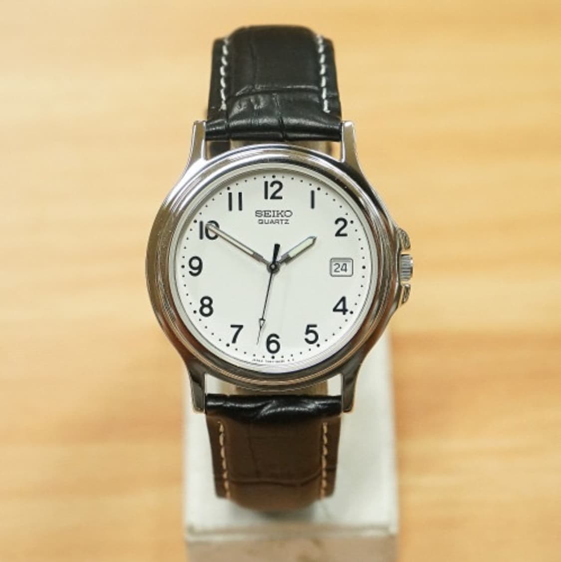 90s 세이코 "대정제약 40주년 기념" 쿼츠 시계 상품이미지1