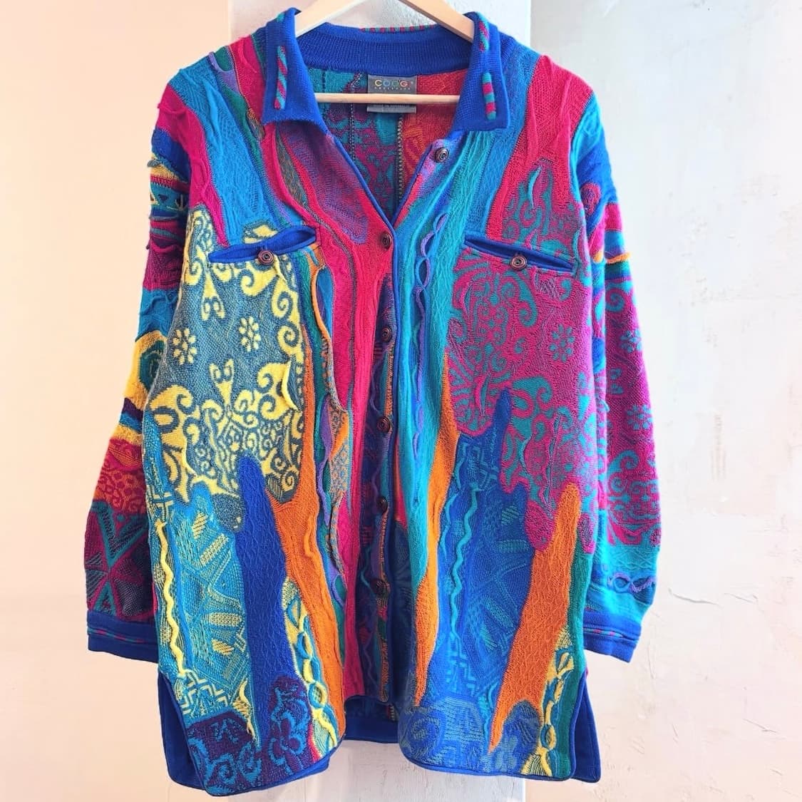 쿠지 가디건 상품이미지2