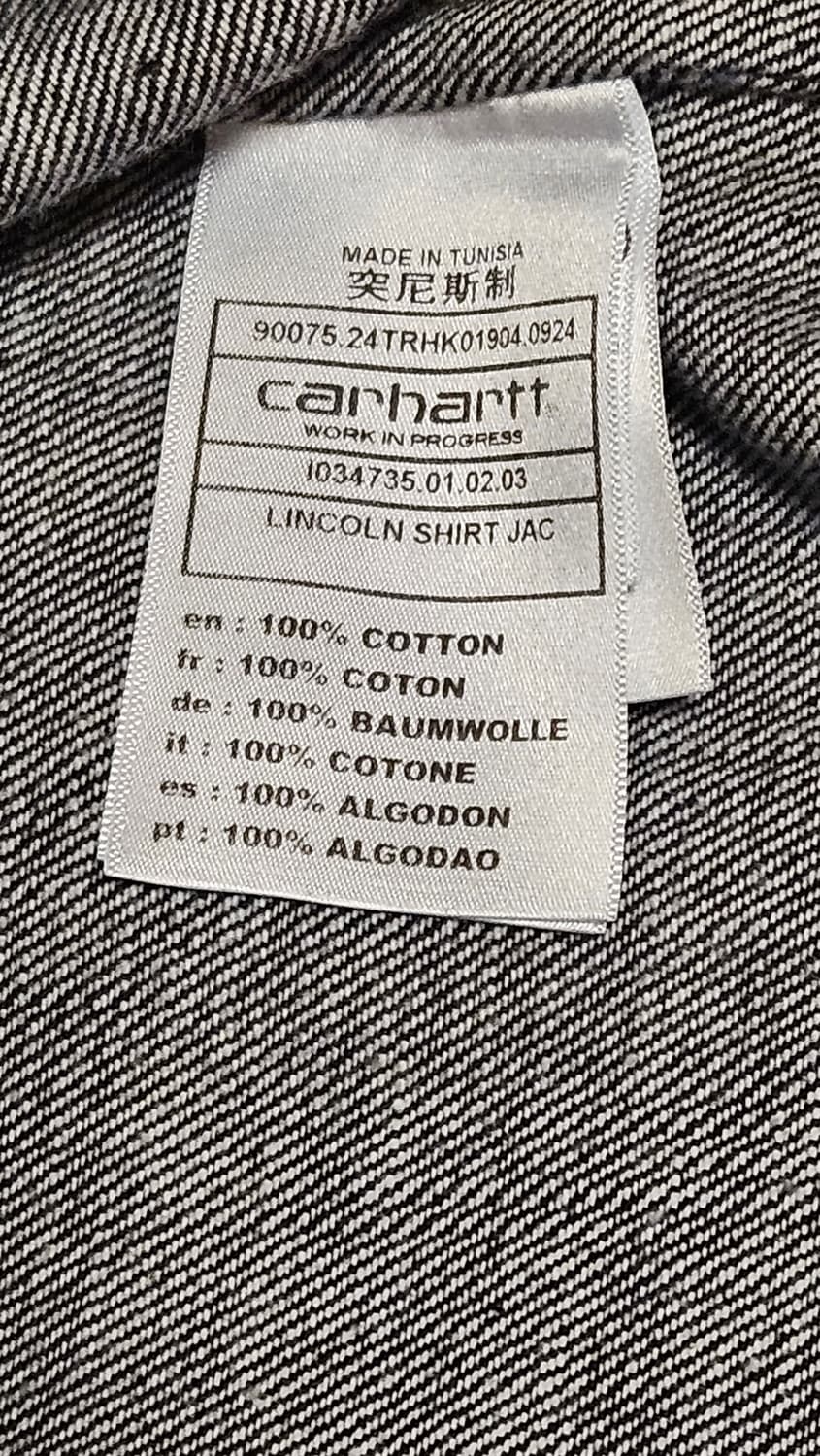 칼하트윕 링컨 셔츠 자켓 블루 린스드 상품이미지4