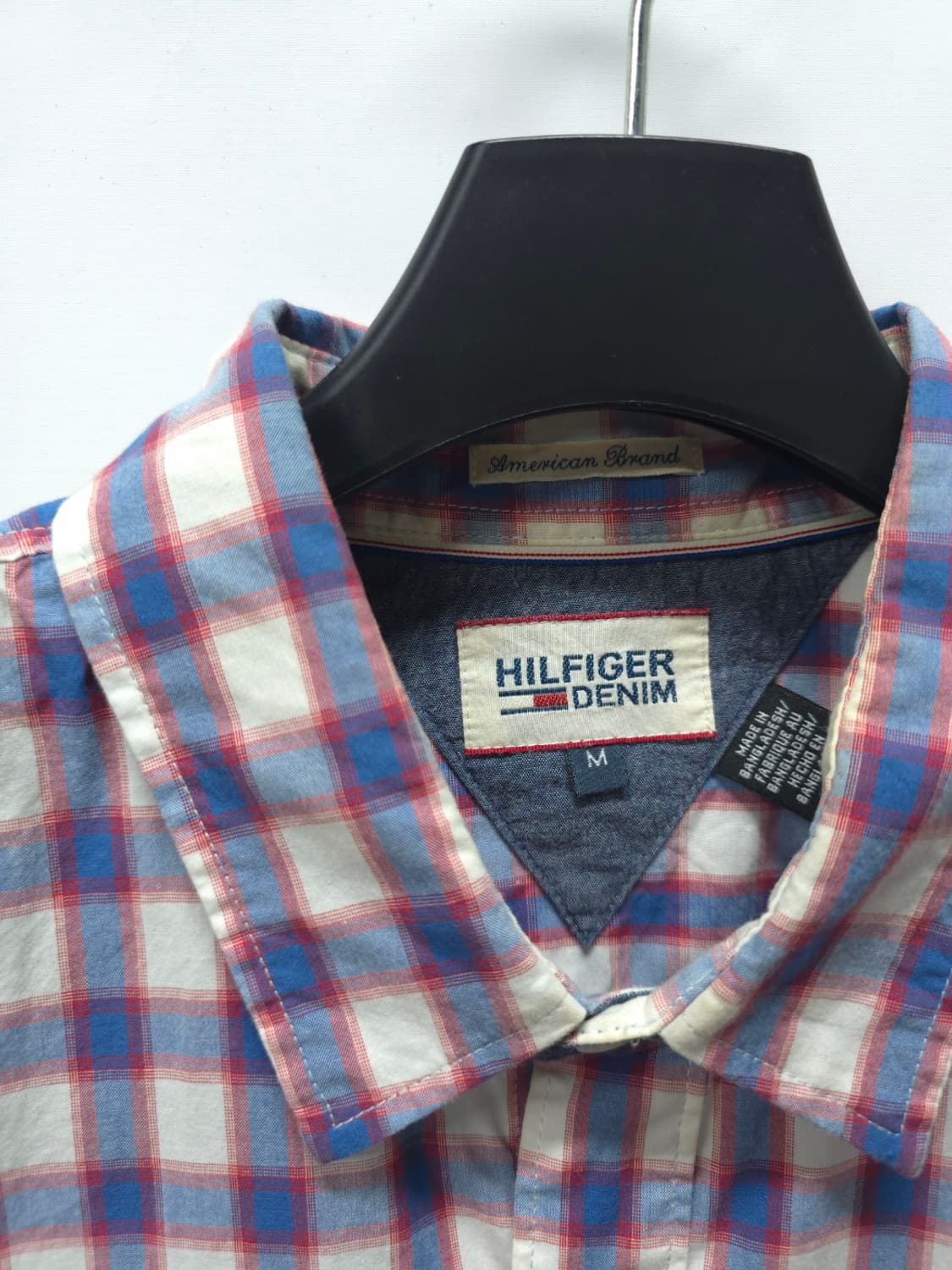 타미힐피거 남성 멀티 체크 반팔 셔츠(95~100) 상품이미지4