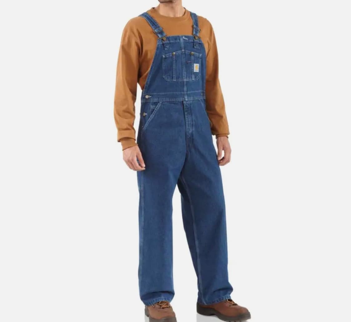 칼하트 오버롤 멜빵바지 30X34 상품이미지1