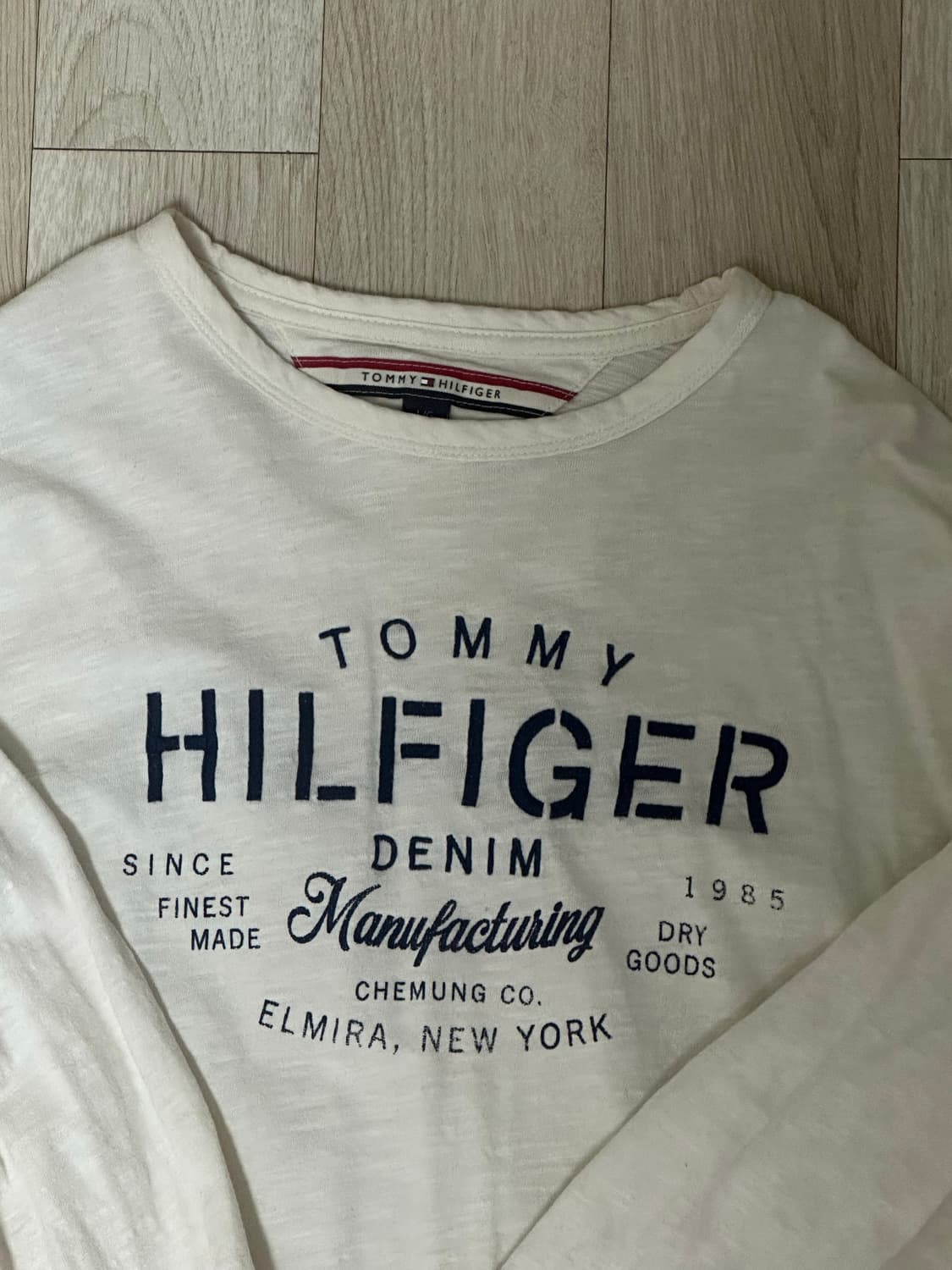 타미힐피거 롱슬리브 아이보리 상품이미지2