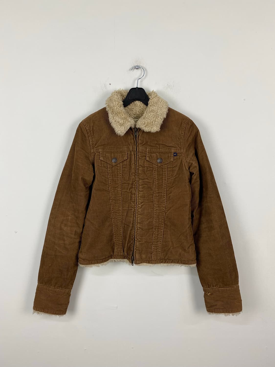 아베크롬비 양털 코듀로이 크롭 자켓 XS 상품이미지1