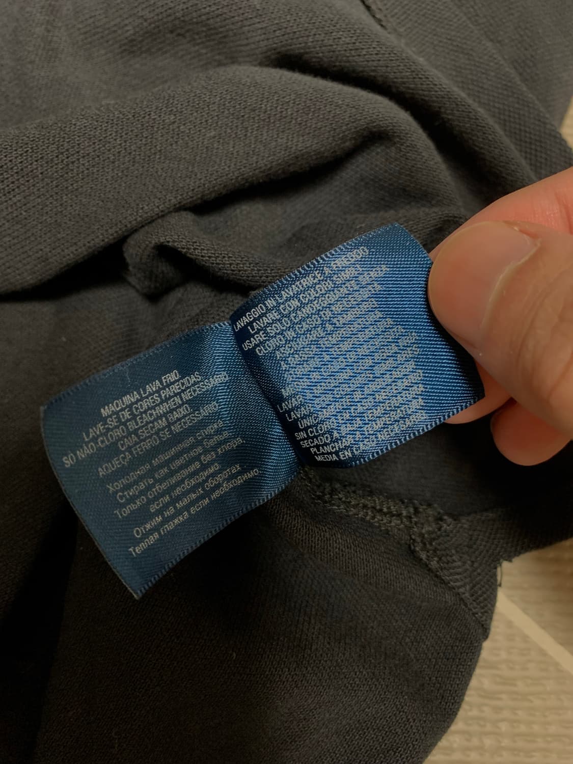 폴로 빅포니 긴팔 카라티 블랙 상품이미지7