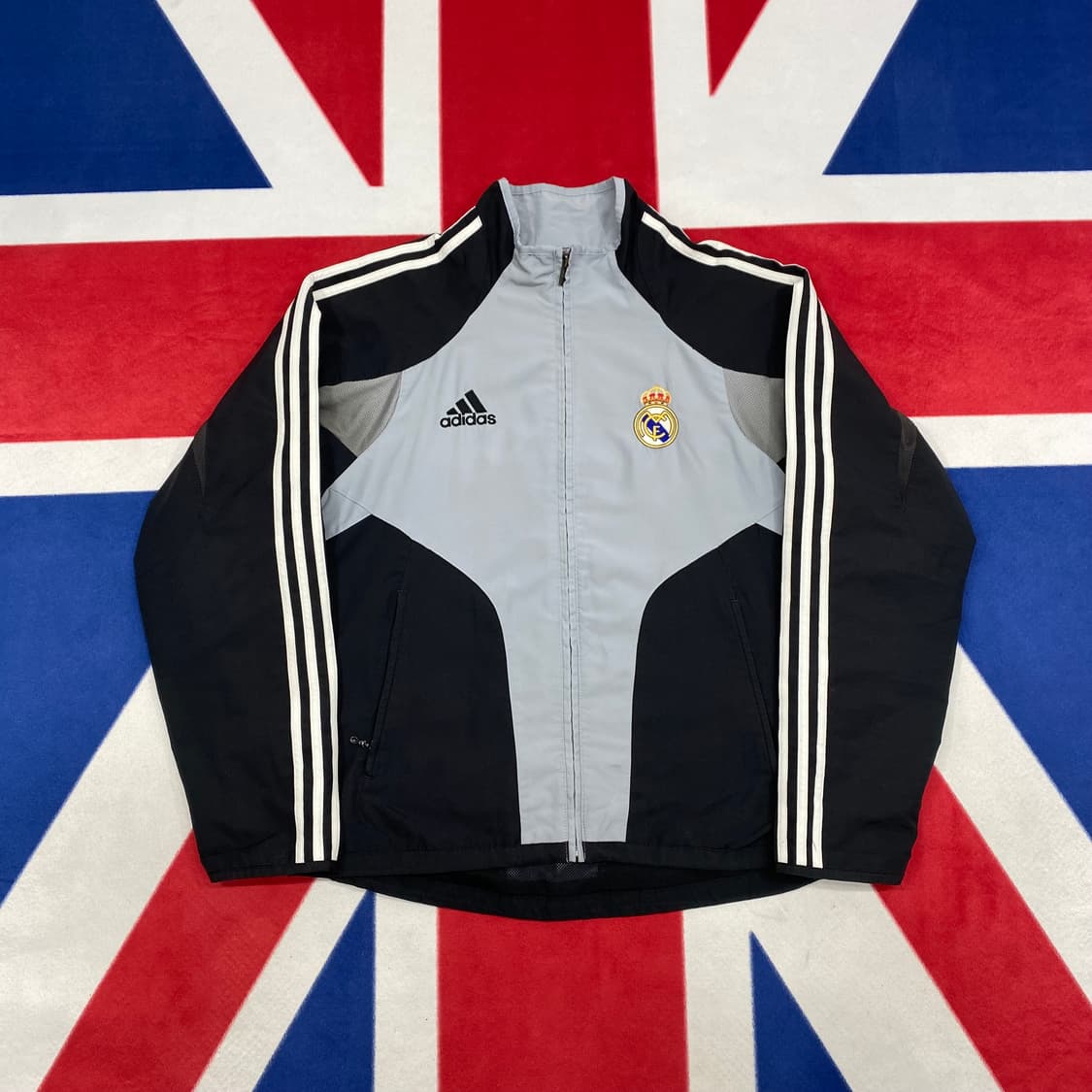 04-05아디다스 레알마드리드 바람막이 90 실측 M  상품이미지1