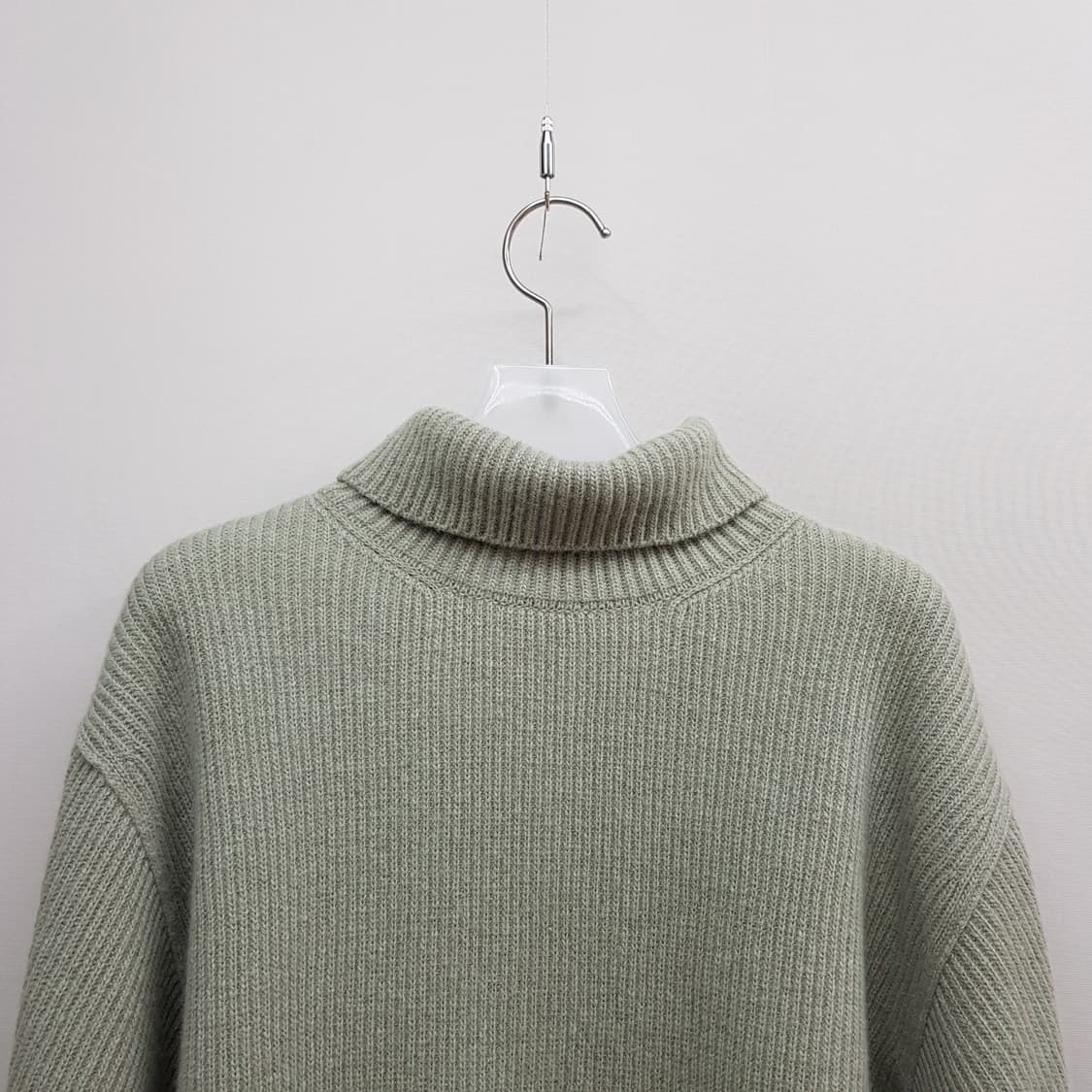 한섬 SJSJ  2021 터틀넥  울 니트 스웨터 F사이즈 상품이미지5