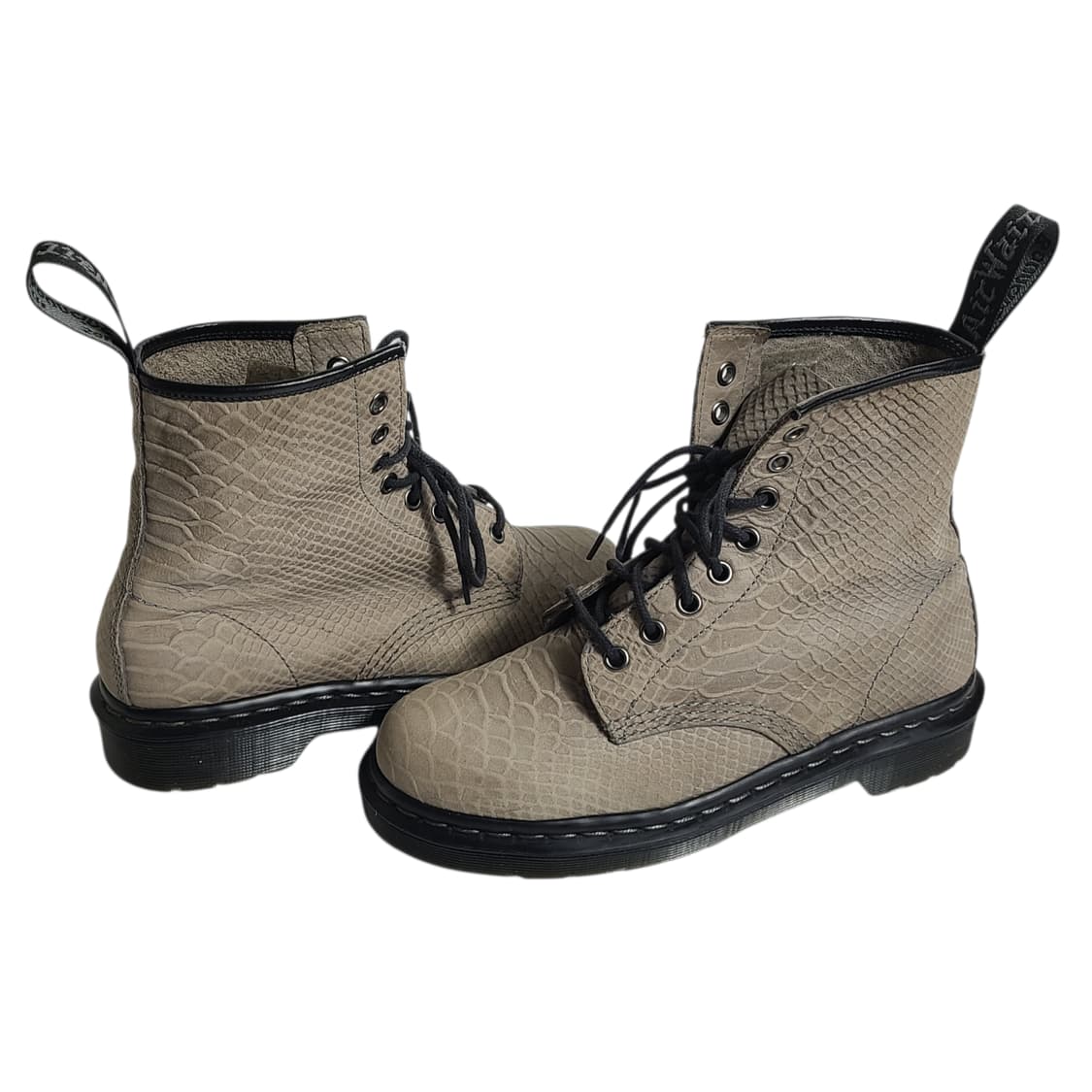 250-255) Dr.martens 닥터마틴 1460 8홀 파이톤 부츠 상품이미지1