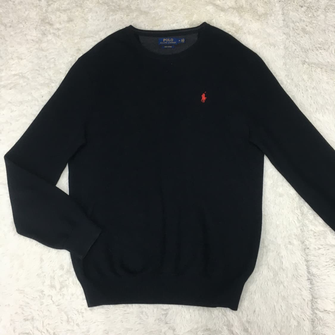 폴로 스몰포니 피마코튼 메쉬 니트 BB12 상품이미지1