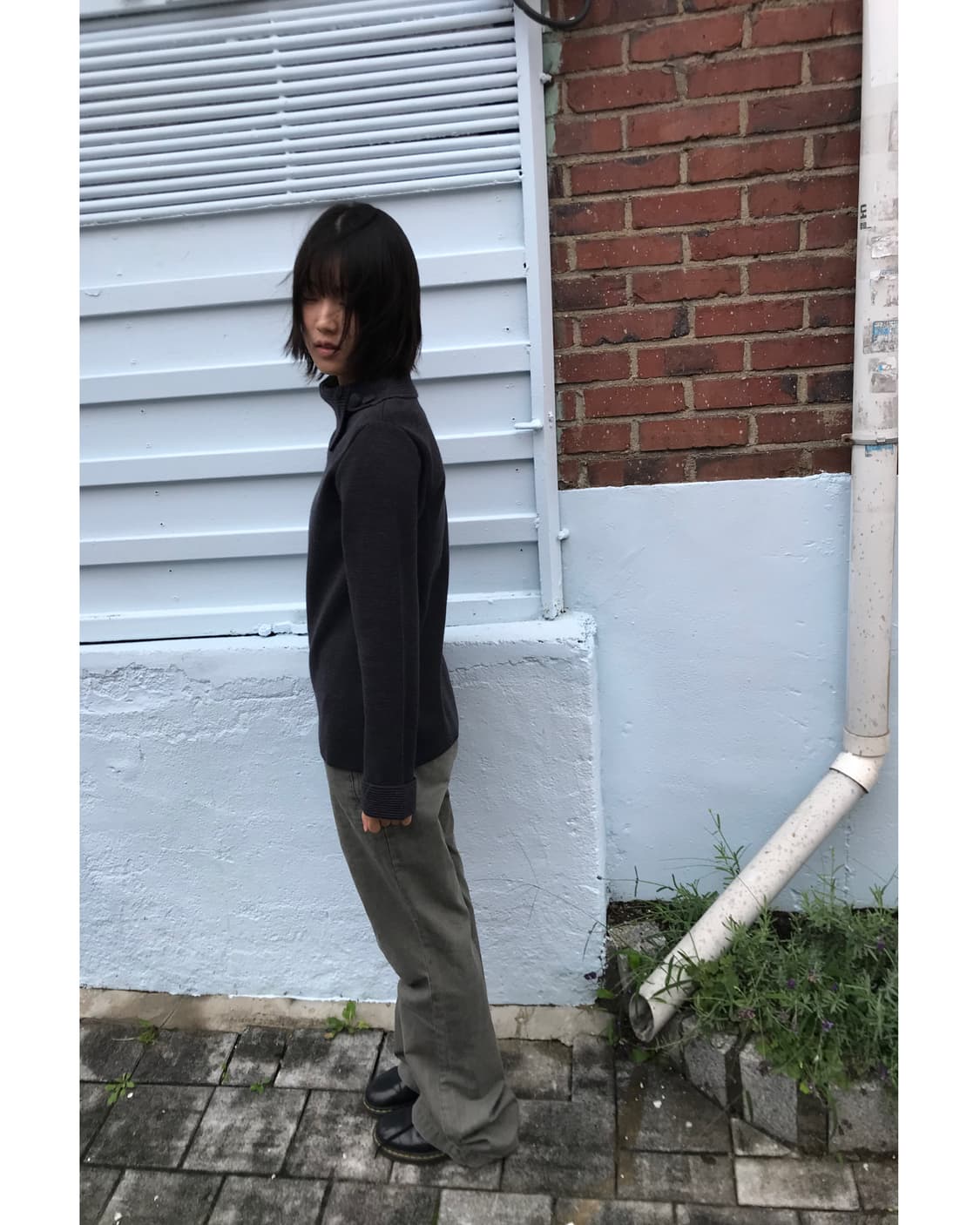 Vintage button knit 상품이미지5