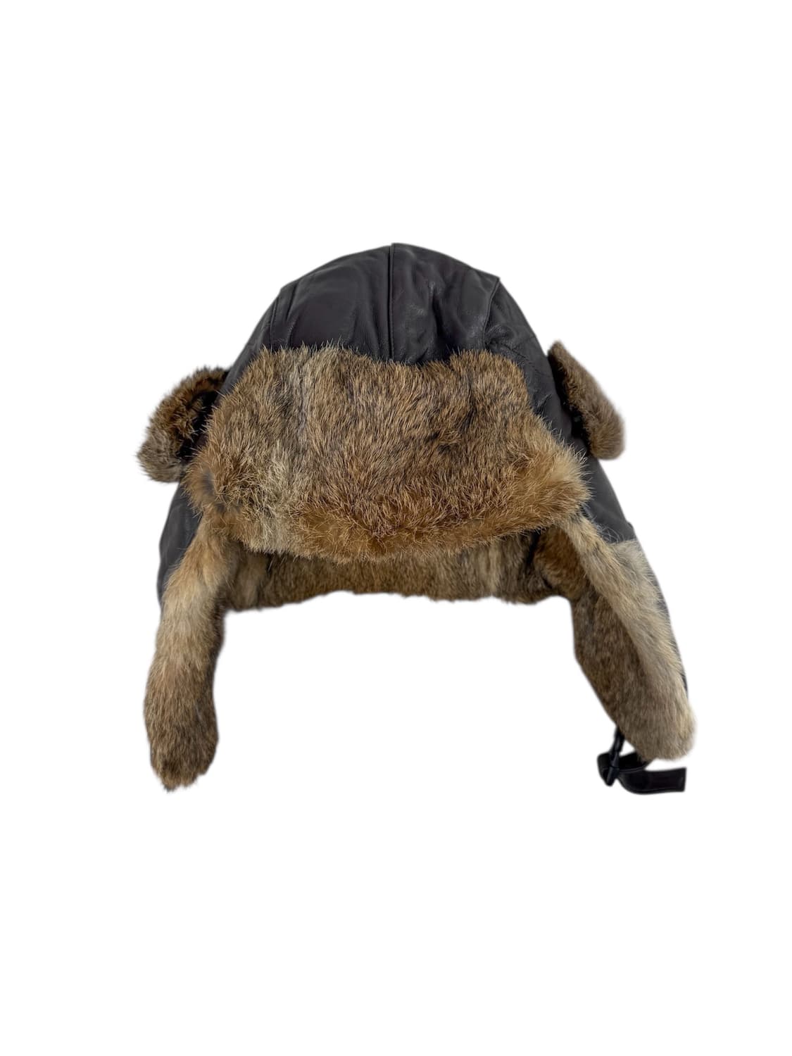 빈티지 레더 퍼 트루퍼햇 상품이미지5