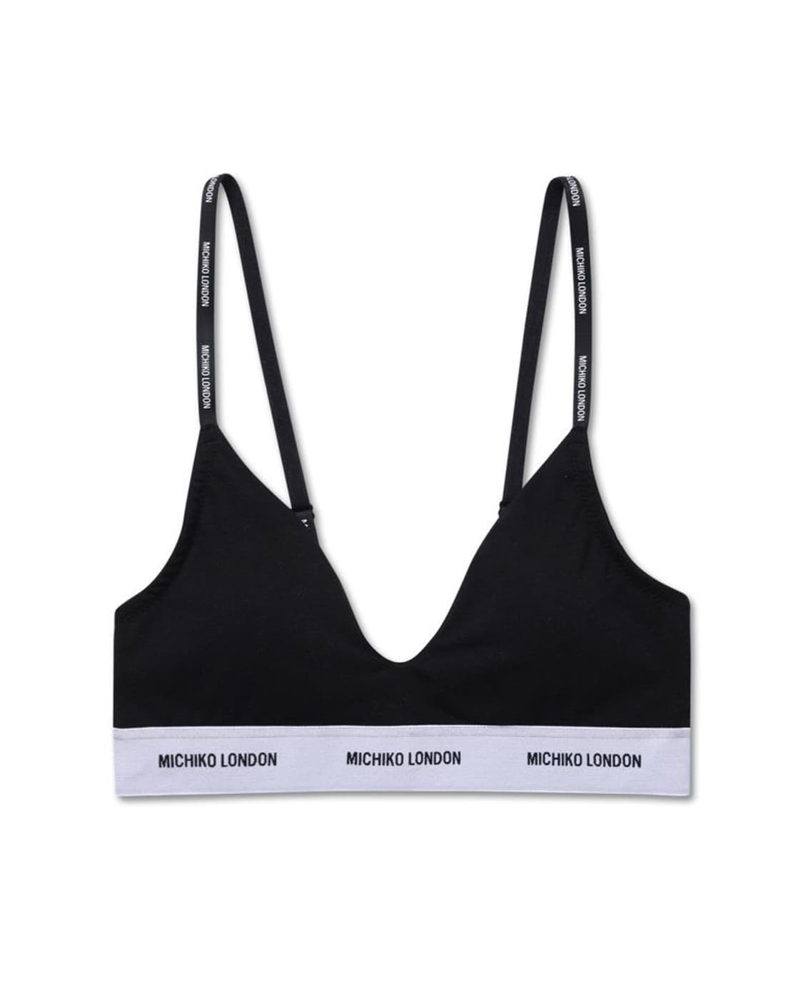 (새상품) 미치코런던 베이직로고 브라탑 S,M,L 상품이미지3