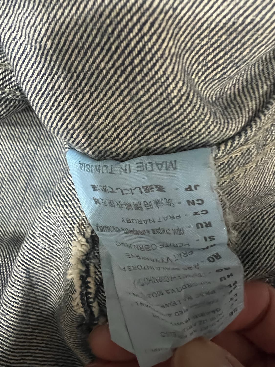 칼하트 데님 청자켓 상품이미지5