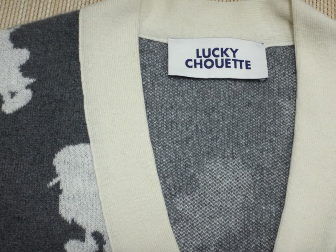 (FREE) 럭키슈에뜨 YO 슈에뜨 컬러블록 가디건 상품이미지6