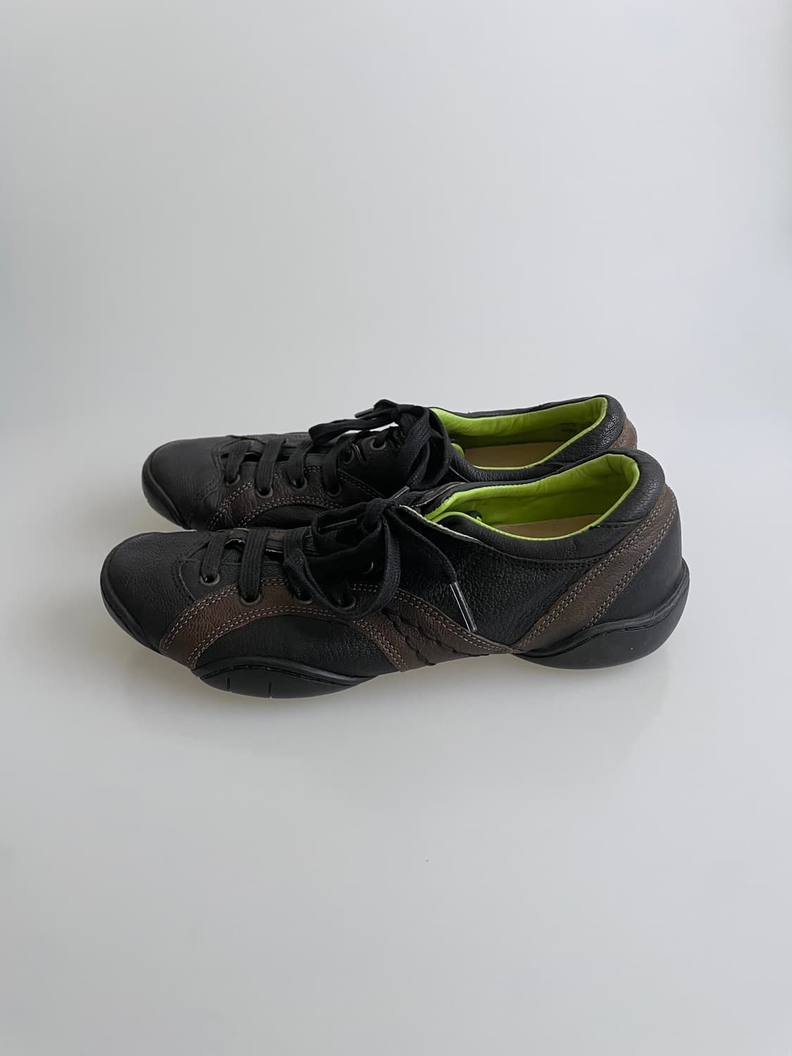 marithe francois girbaud 블랙 레더 스니커즈 상품이미지4