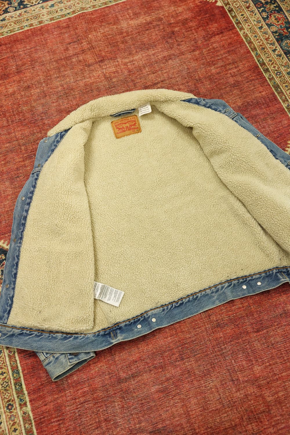 리바이스 3세대 쉐르파 데님자켓 판매 상품이미지8