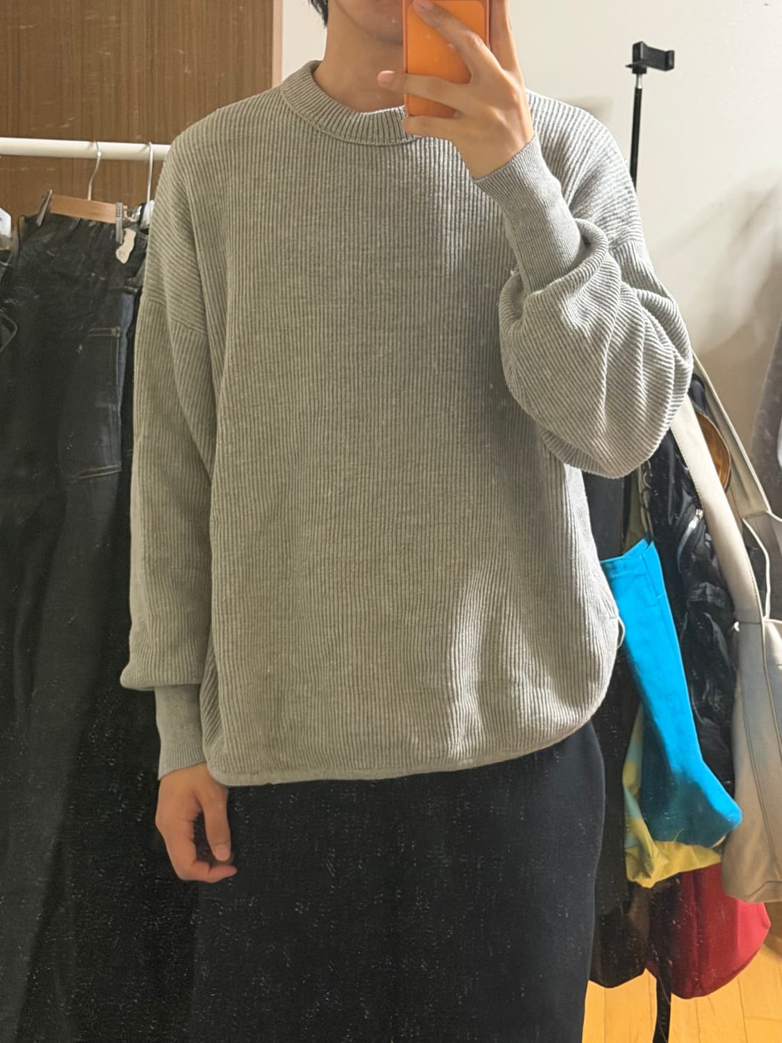 프릭스스토어 하이게이지 립 니트 상품이미지3