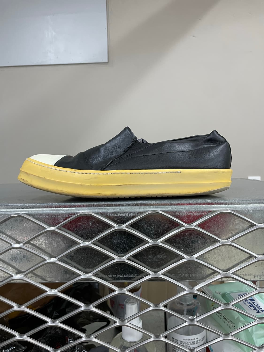 릭오웬스 레더 슬립온 41.5 (gr-4388) 상품이미지1