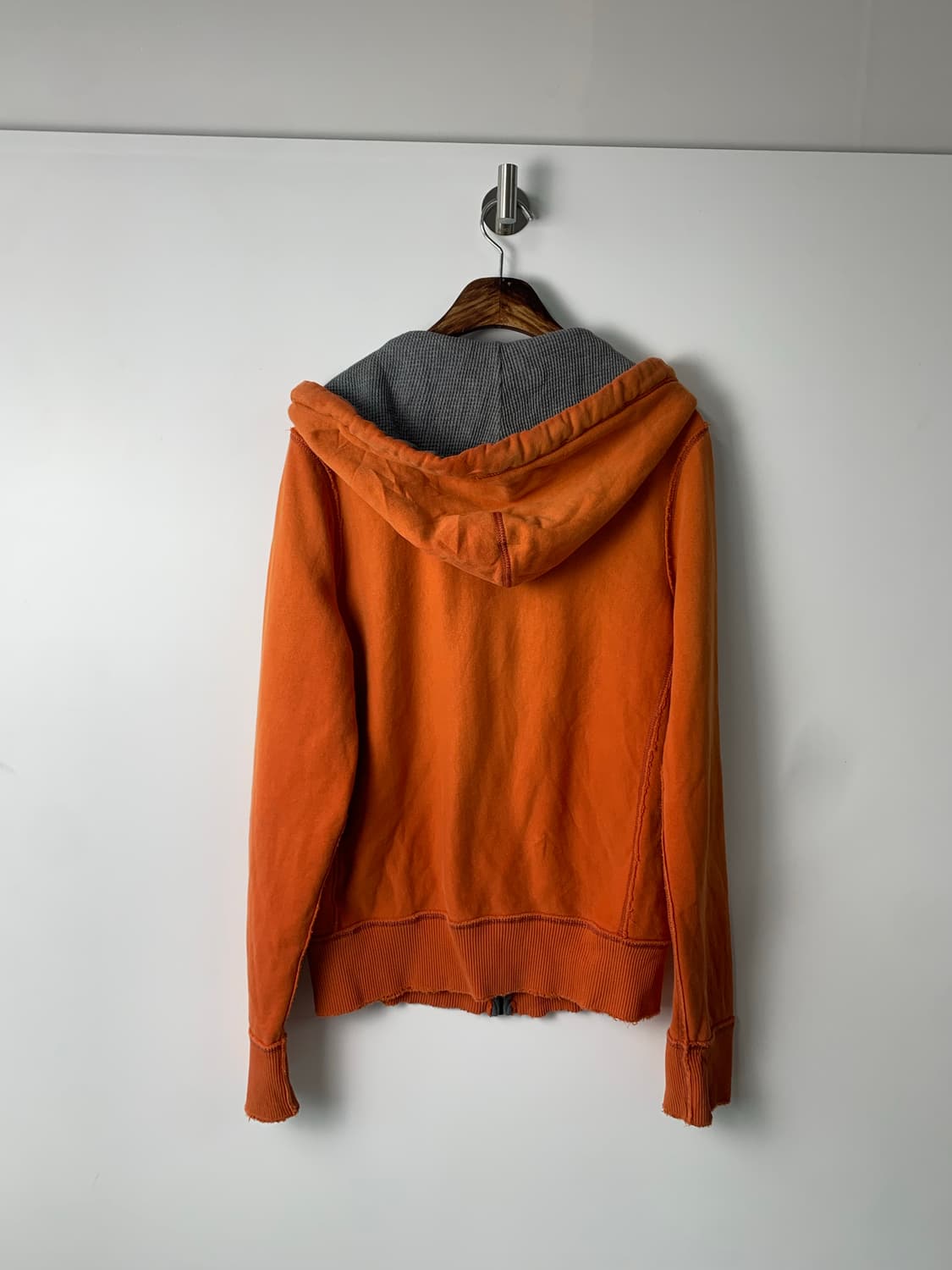 아베크롬비 y2k 와투케 오렌지 헤비코튼 후드집업 상품이미지3