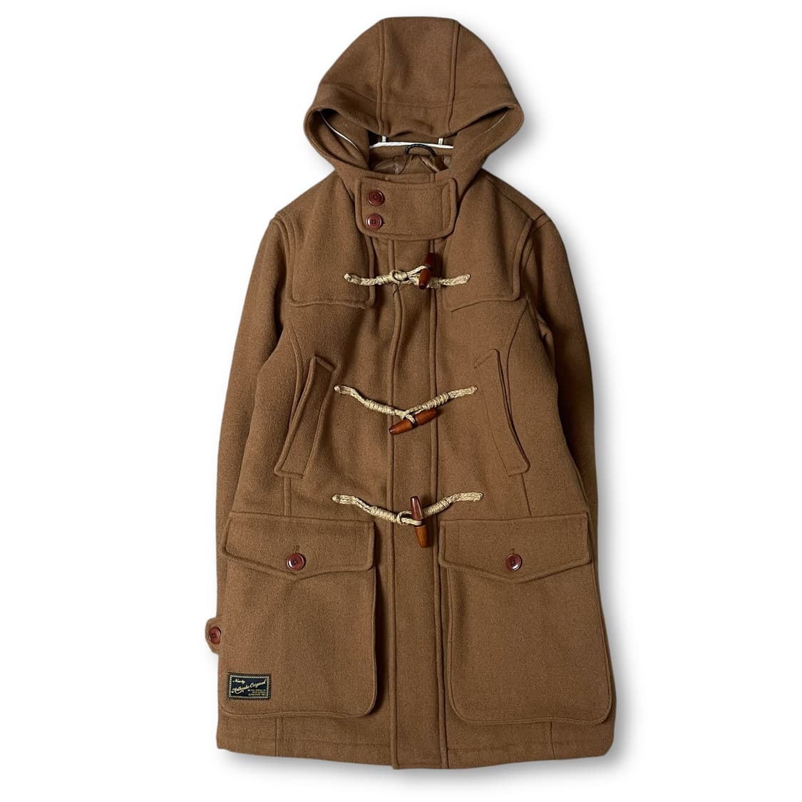 TBJ 브라운카멜 떡볶이 더플 코트 95 상품이미지1