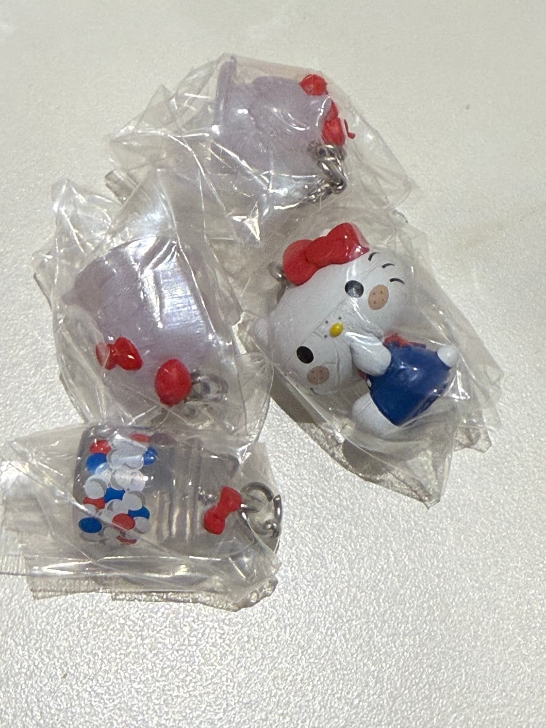 몬치치 헬로키티 메지루시 4개 일괄 상품이미지2