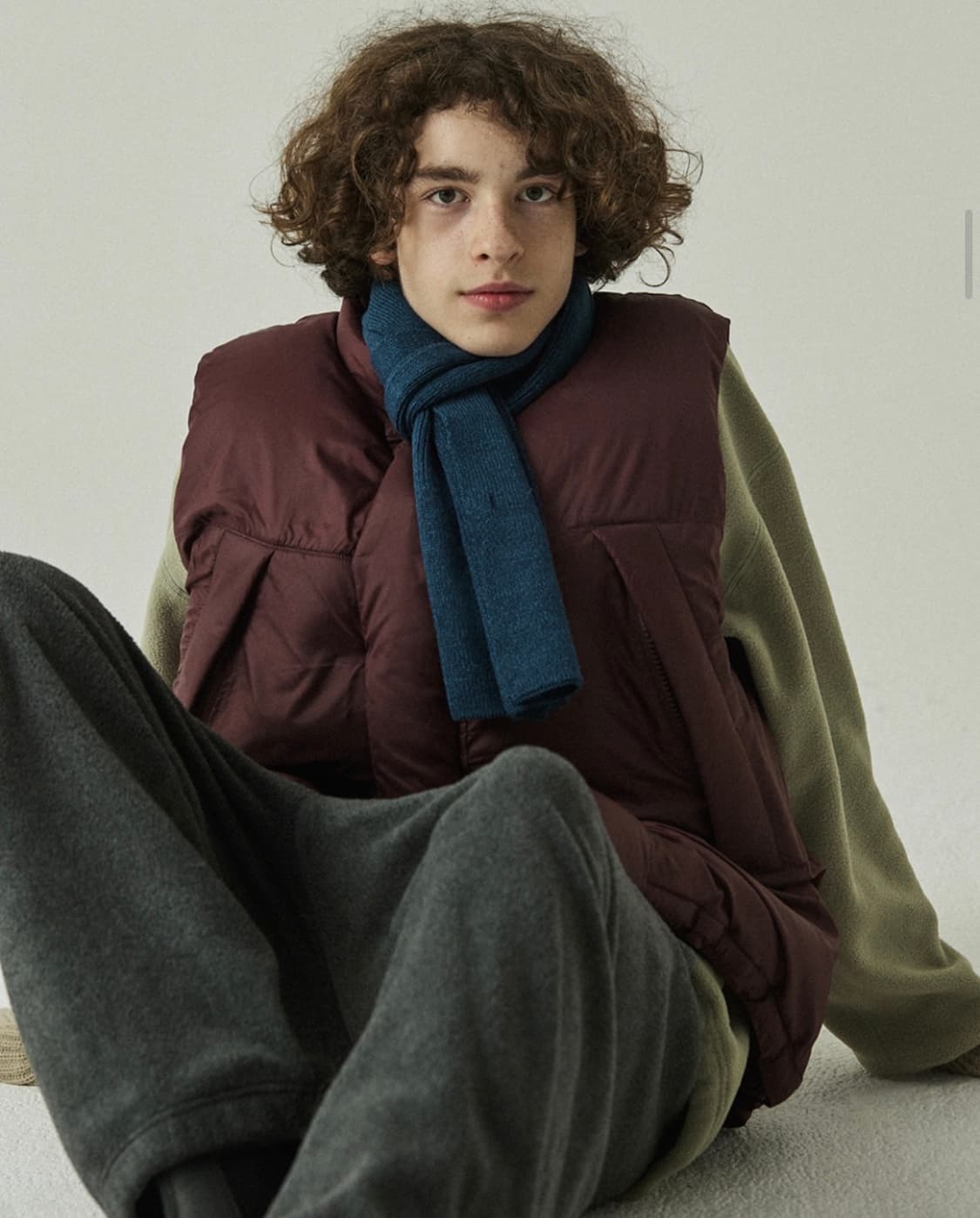 토마스모어 필버그 다운 패딩 베스트 조끼 상품이미지6