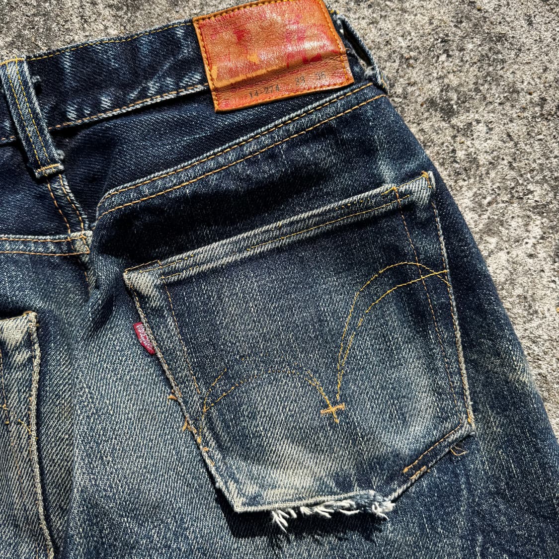 [32] Samurai jeans S5000VX 24oz 셀비지 데님팬츠 상품이미지9