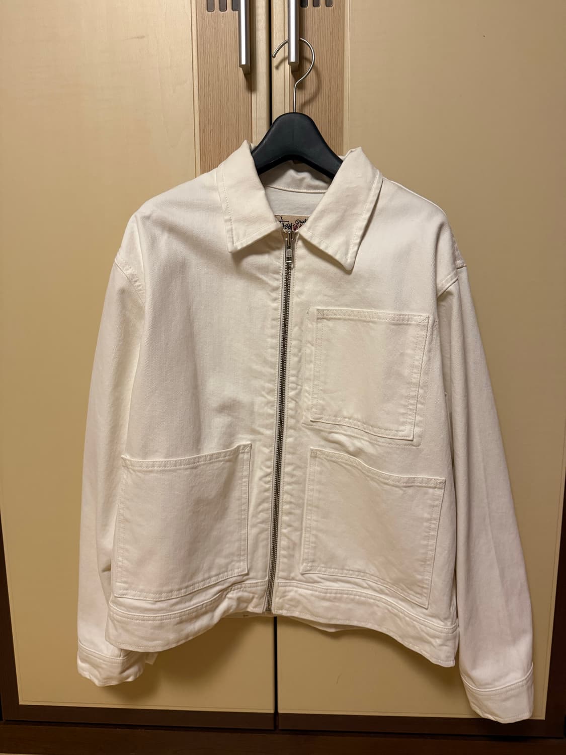 스투시 zip work jacket overdyed 상품이미지1