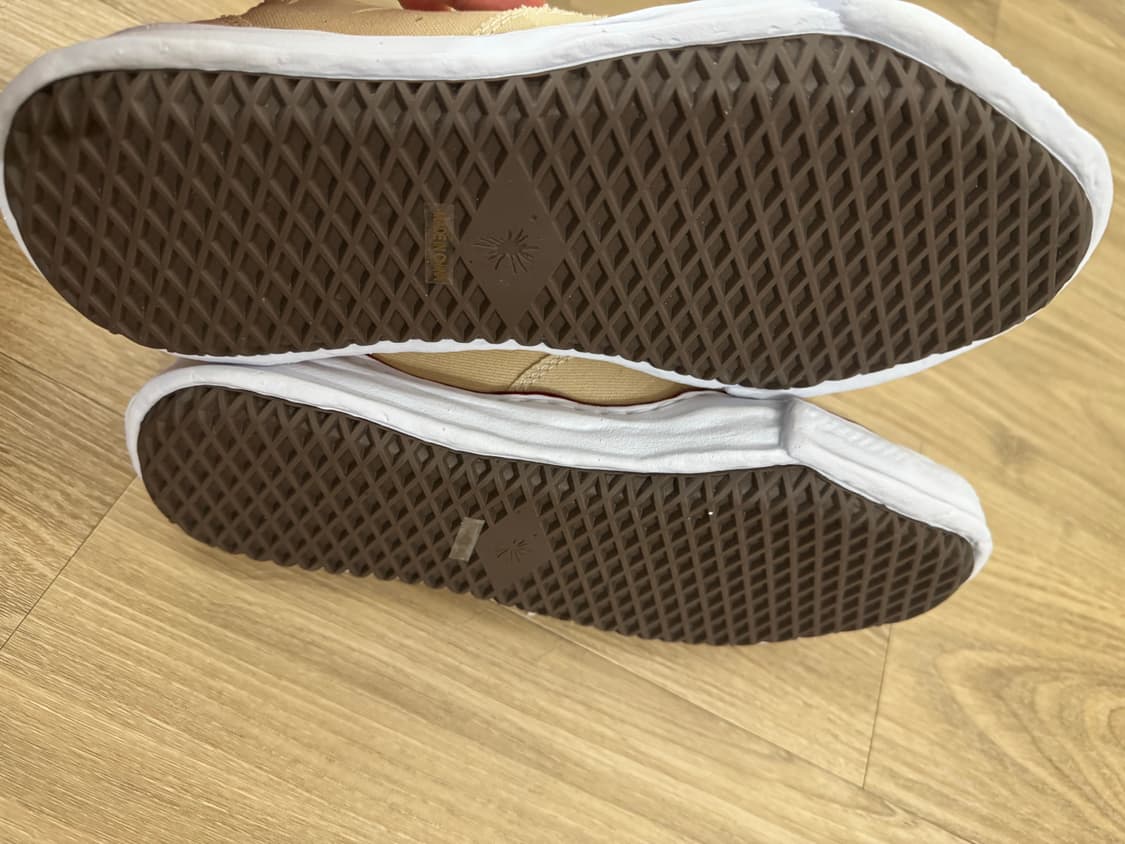 메종 미하라 야스히로 피터슨 OG 솔 캔버스 로우탑 스니커즈 내츄럴 상품이미지6