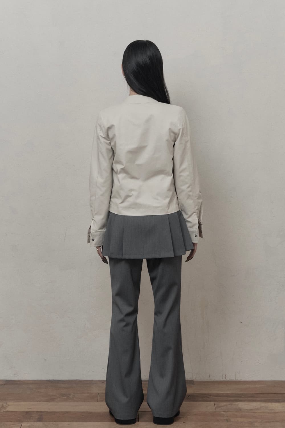 카키포인트 리벳 코튼 자켓 베이지 상품이미지10