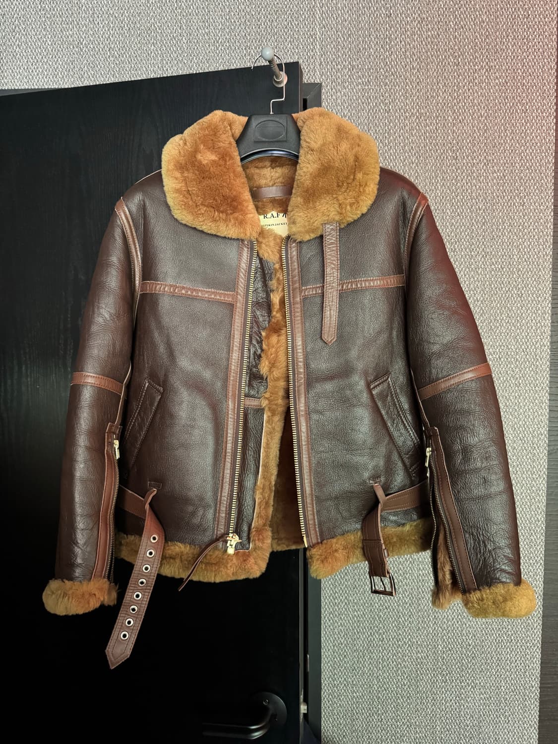 Morgan 무스탕 IRVIN 자켓  / 아비렉스,쇼트,맥코이 계열 상품이미지2