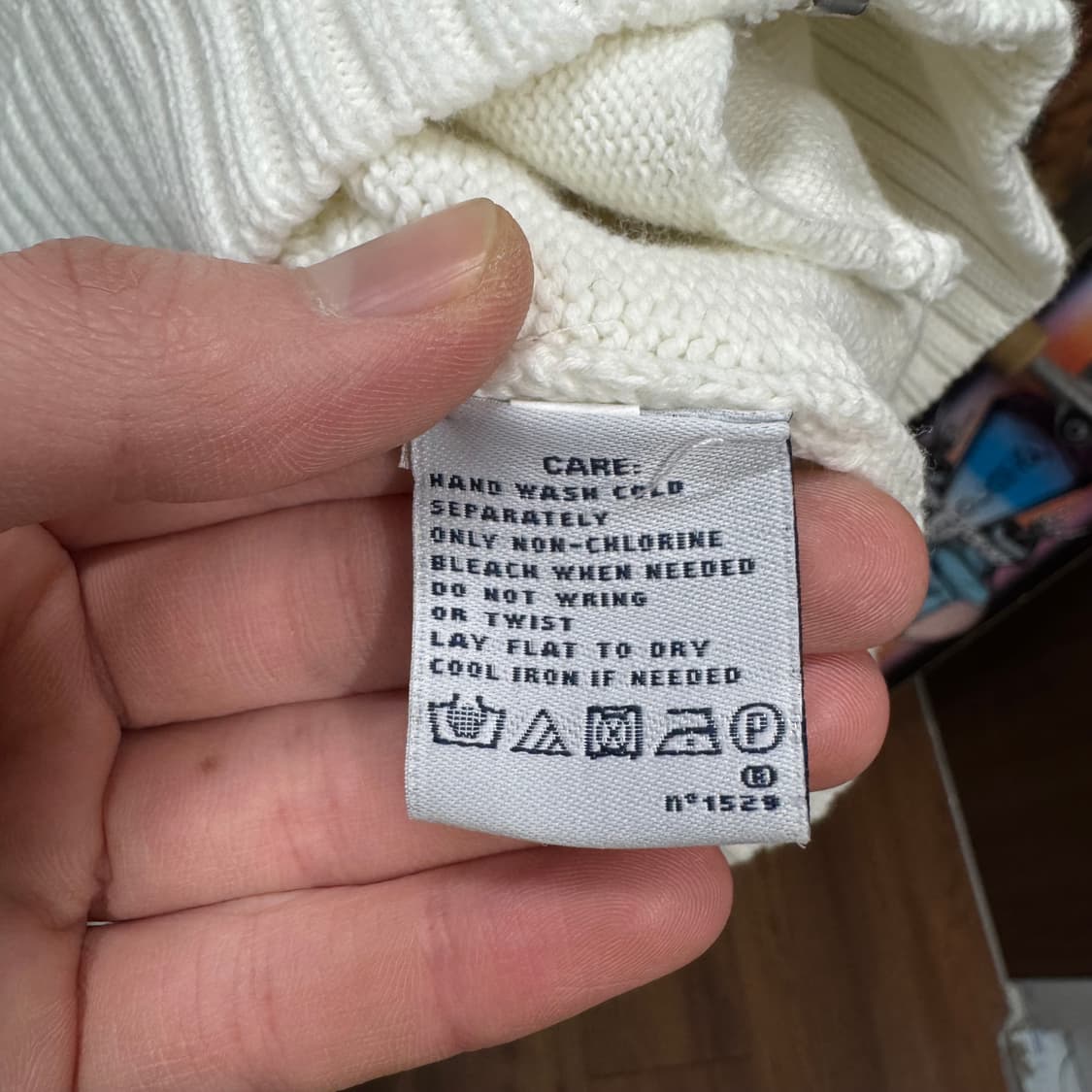 폴로 랄프로렌 하이넥 집업 핑크 포니 로고 포인트 화이트 상품이미지8