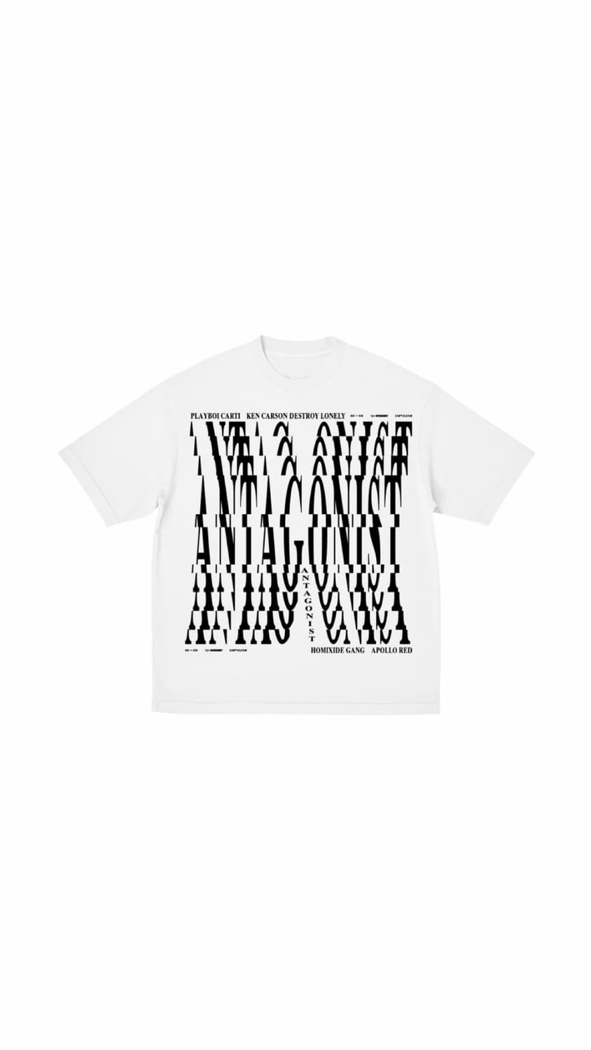 플레이보이 카티 안티고니스트 반팔 화이트 상품이미지1