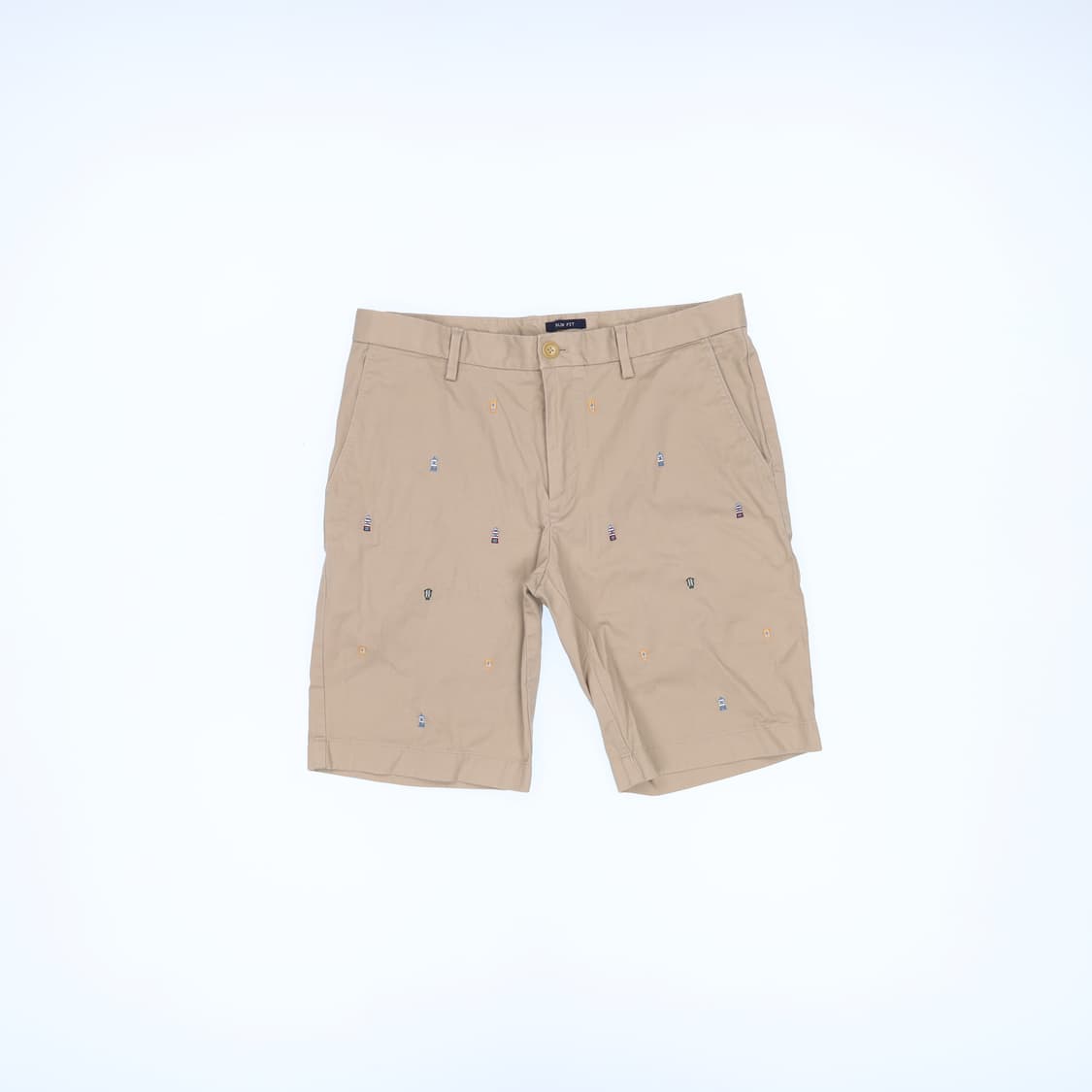 82 헤지스 자수 코튼반바지 0316H1 상품이미지1