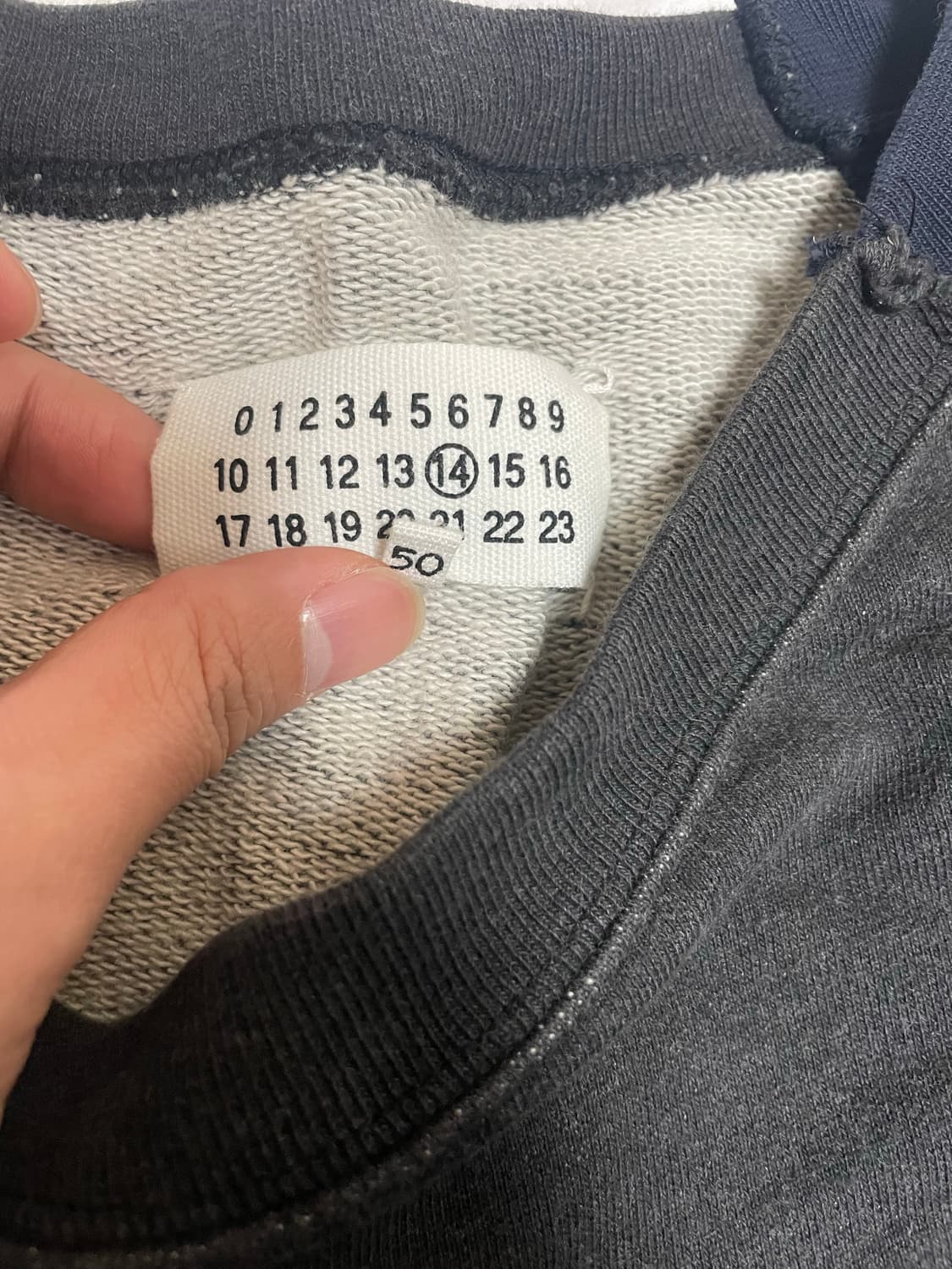 마르지엘라 리에디션 맨투맨 50 상품이미지6