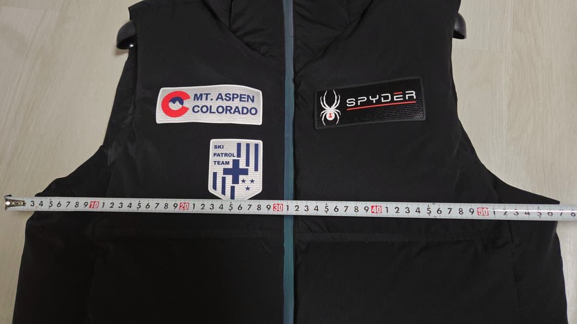 (착샷) 스파이더 베스트 패트롤 다운 패딩 조끼 상품이미지6